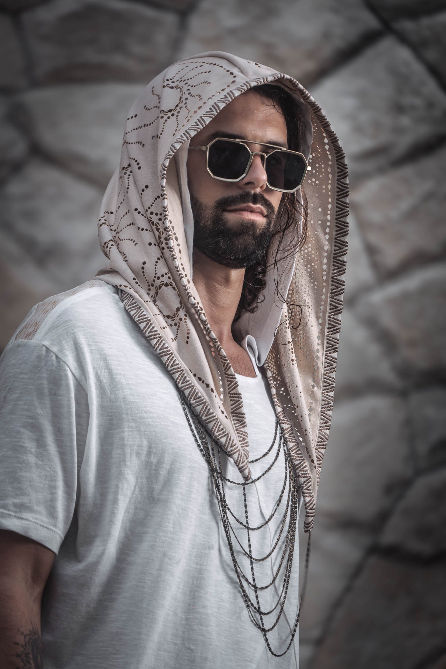 Balam-Ha Laser Cut Chain Hood