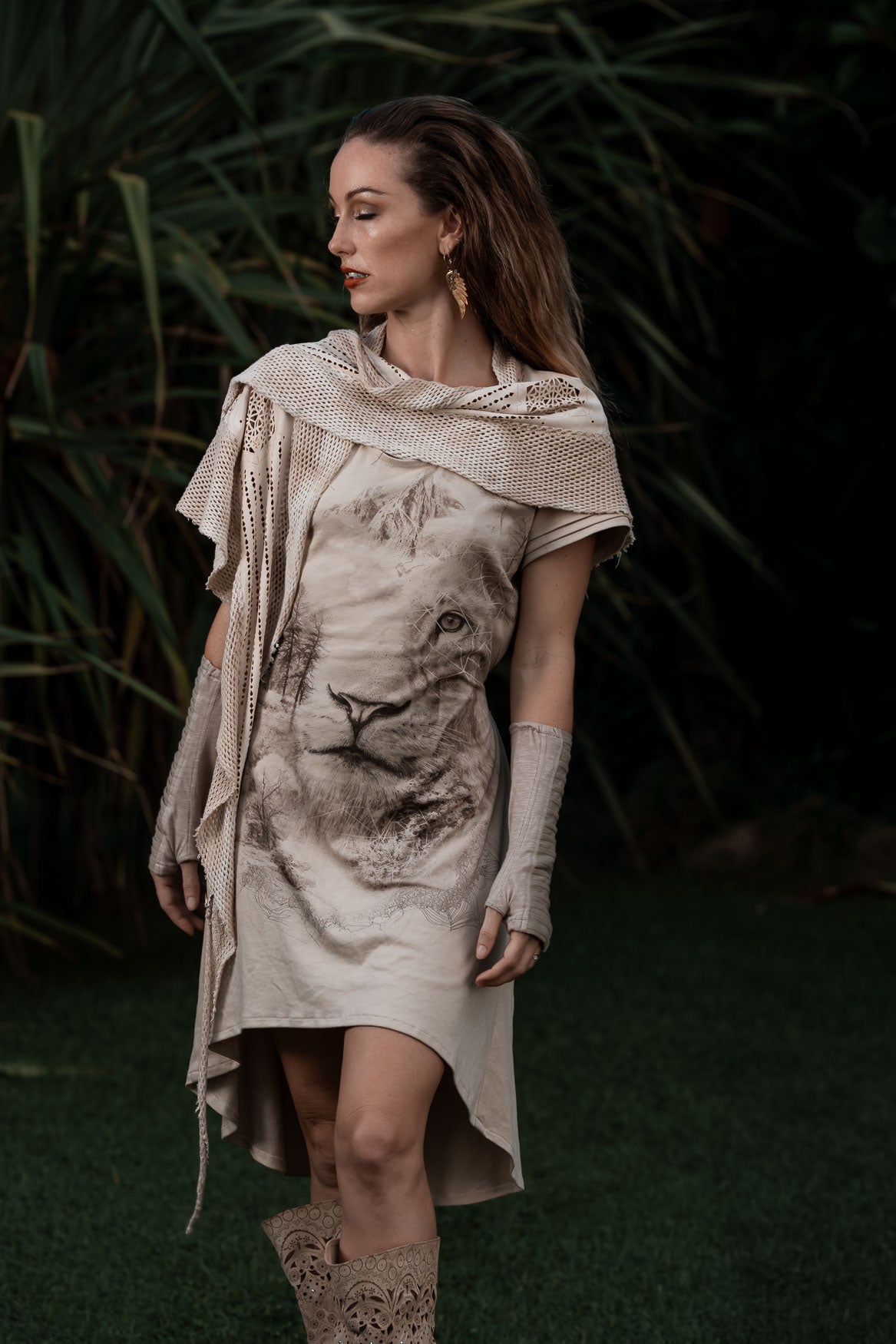 Dragon Zen Skirt / Shawl