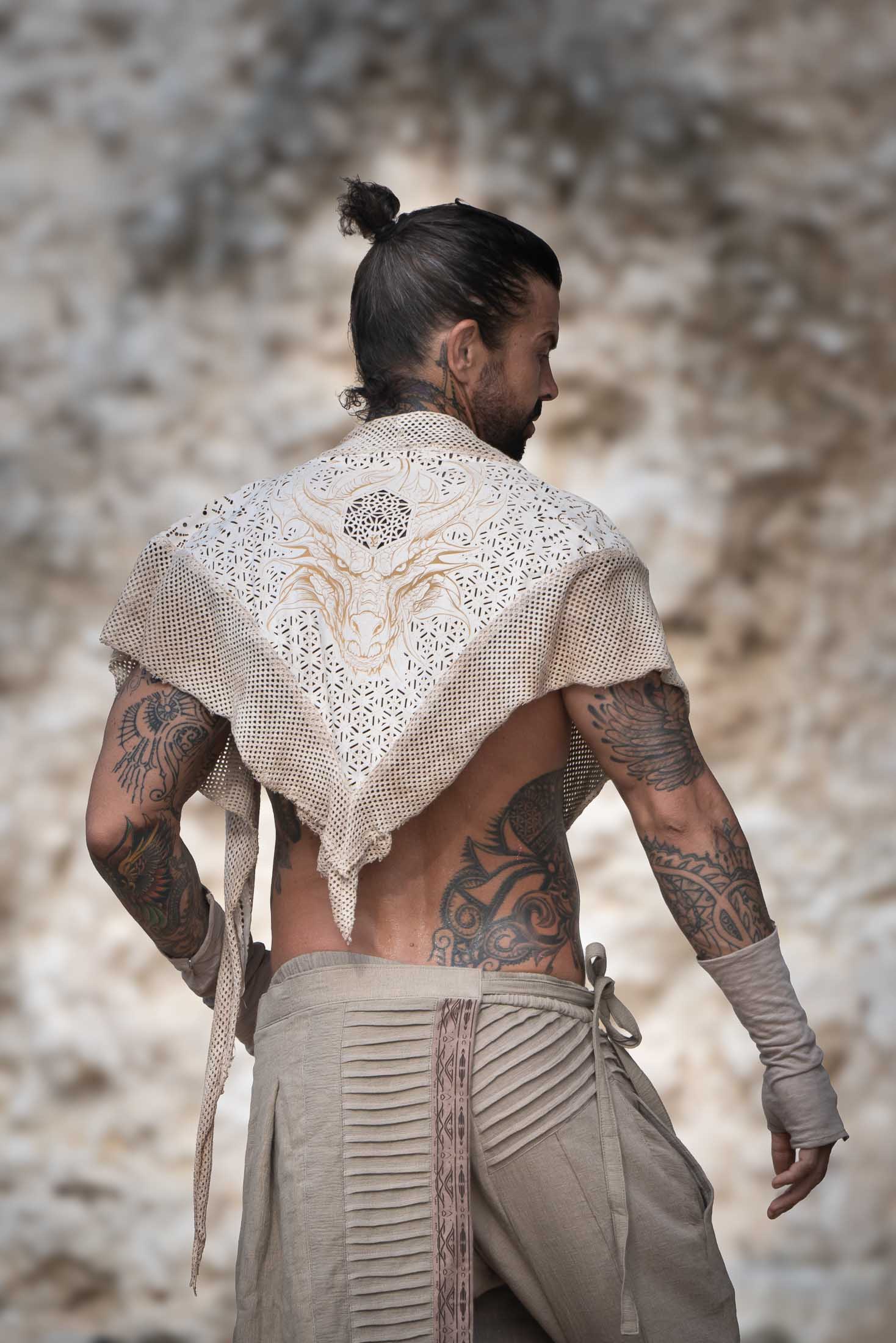 Dragon Zen Shawl