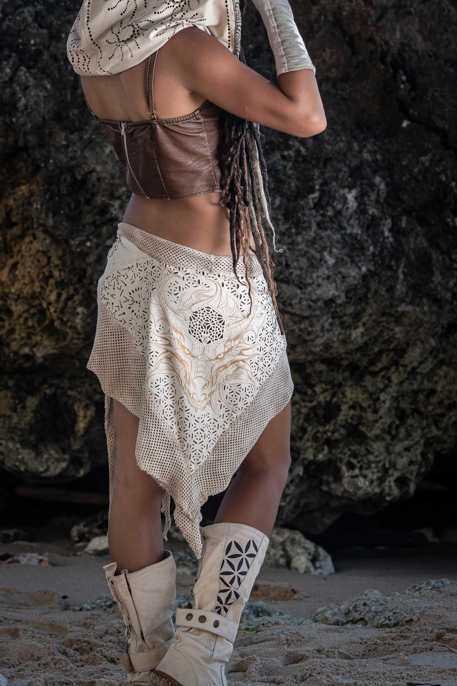 Dragon Zen Skirt / Shawl