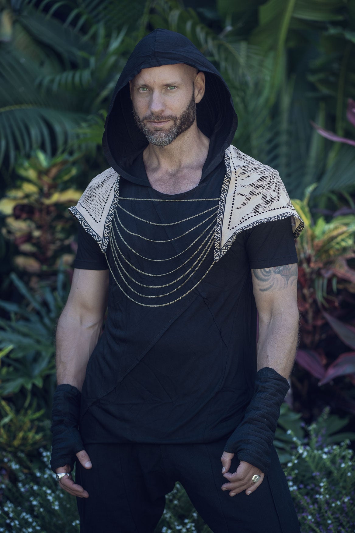 Earth Element Chain Hood
