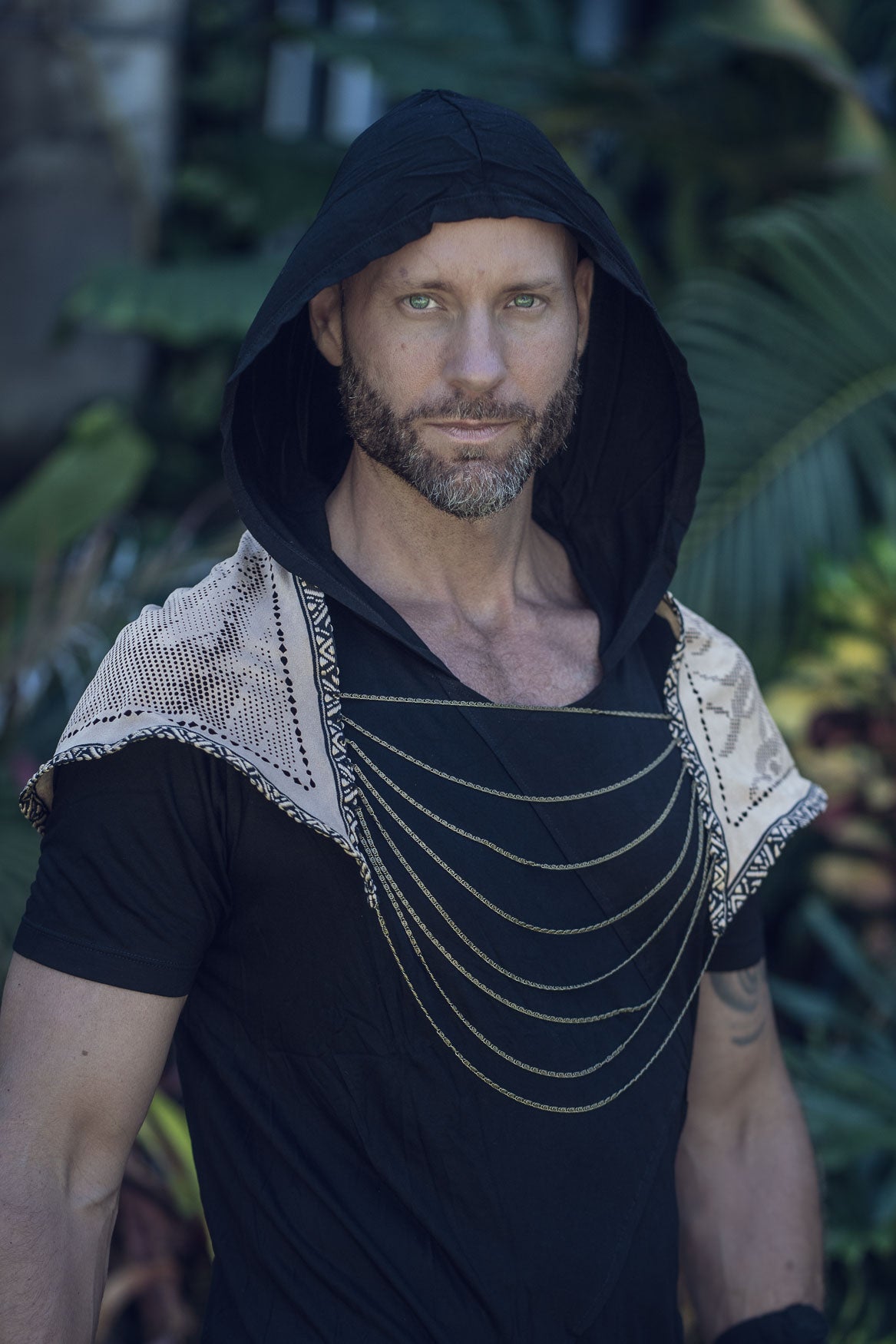 Earth Element Chain Hood
