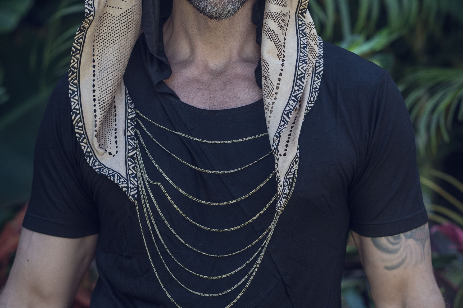 Earth Element Chain Hood