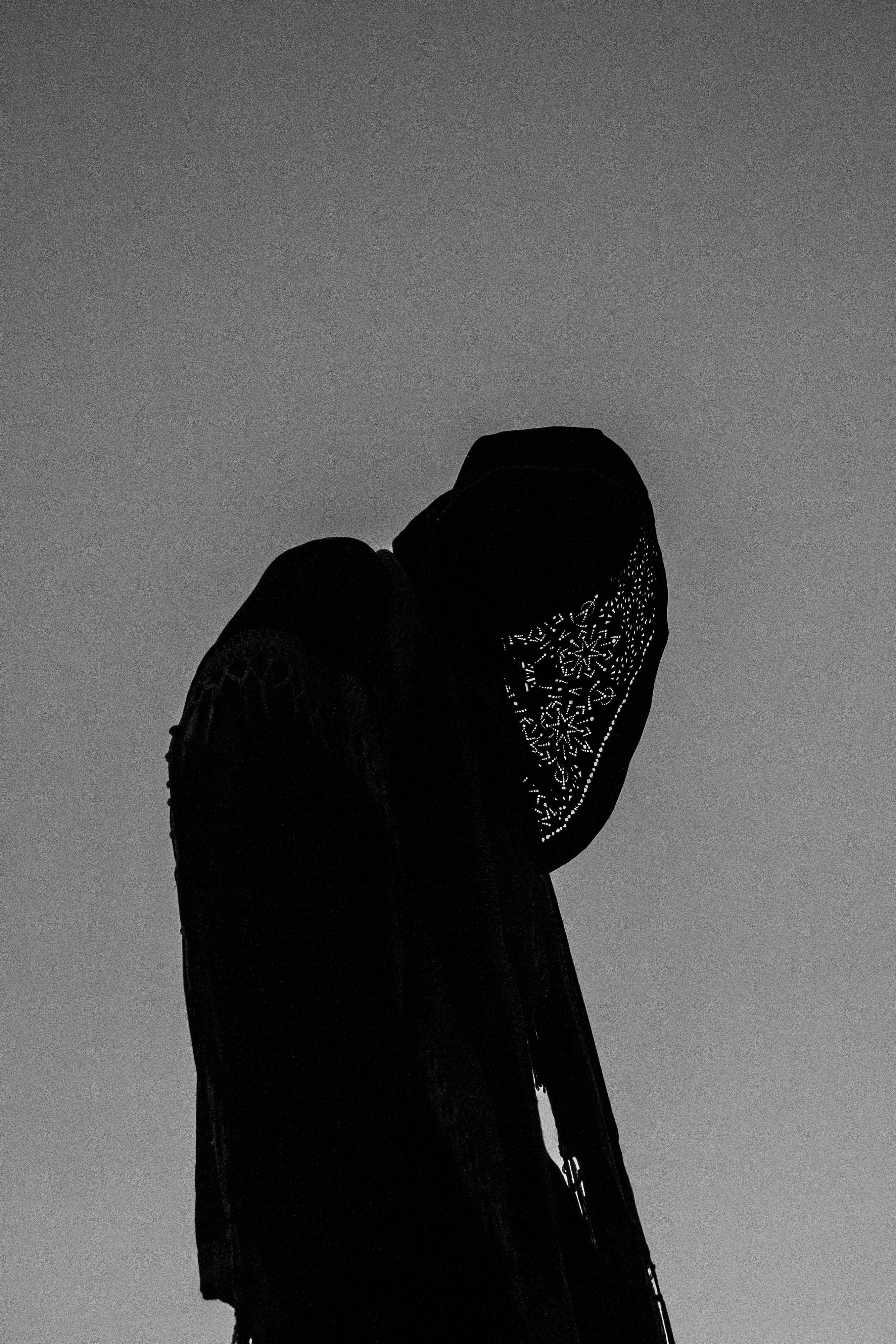 Cosmic Druid Laser Cut Chain Hood