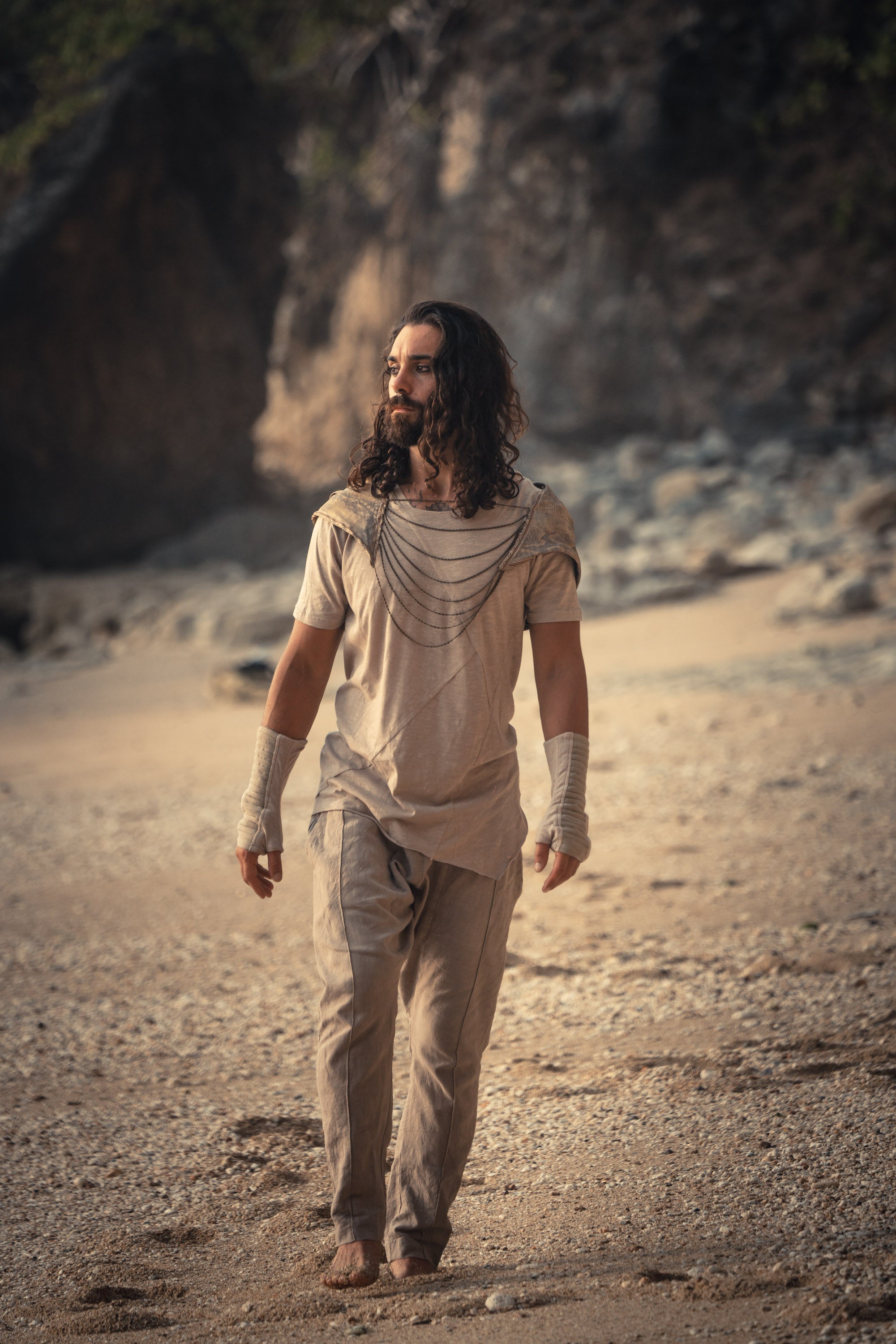 Forest Mage Laser Cut Chain Hood