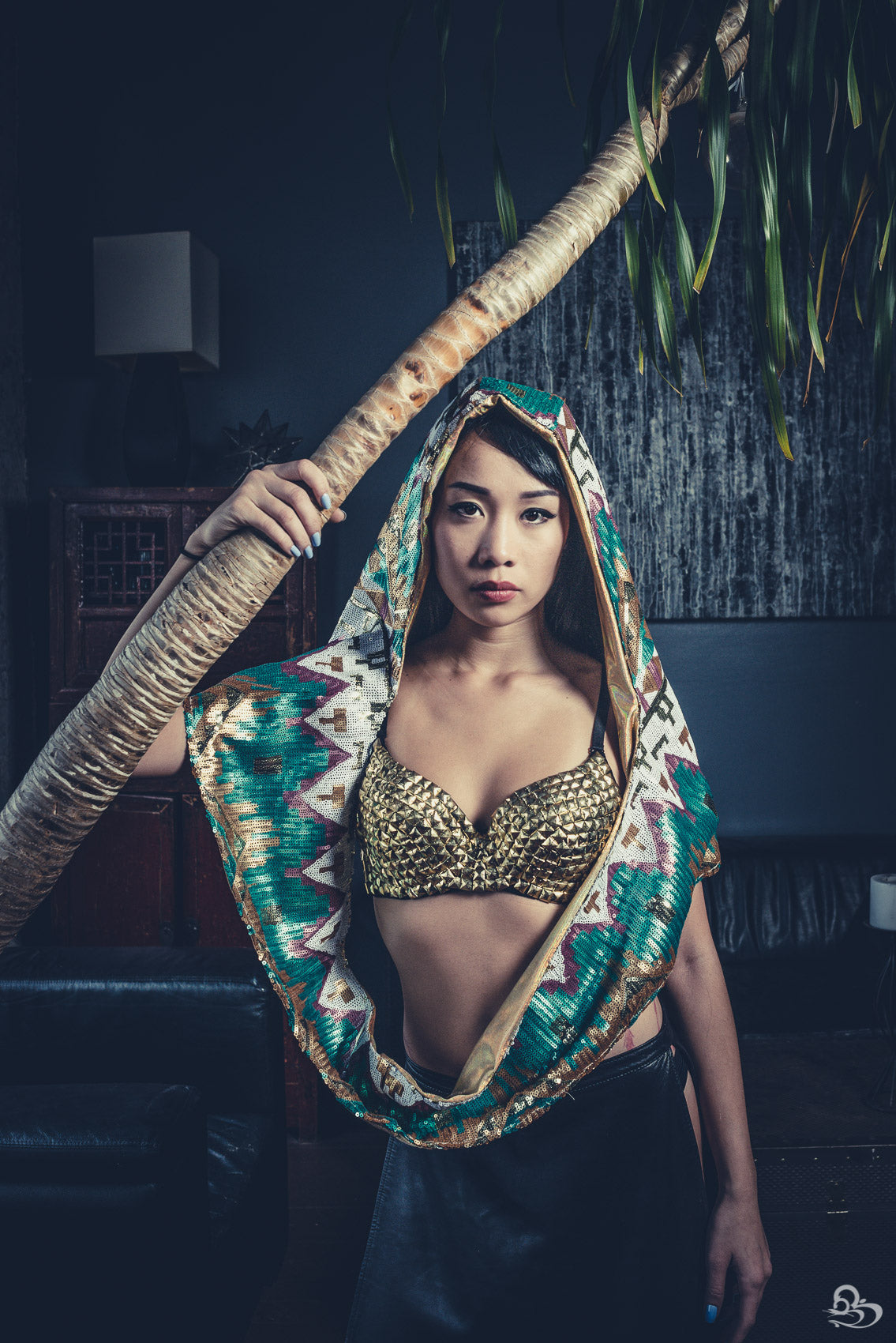 Tribal Warrior Hood (Multiple Colors)