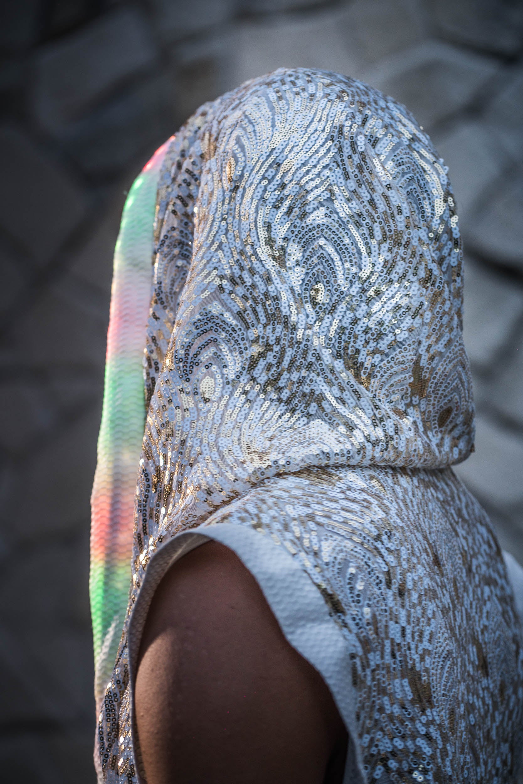LED Mystic Fusion Sequin Vest