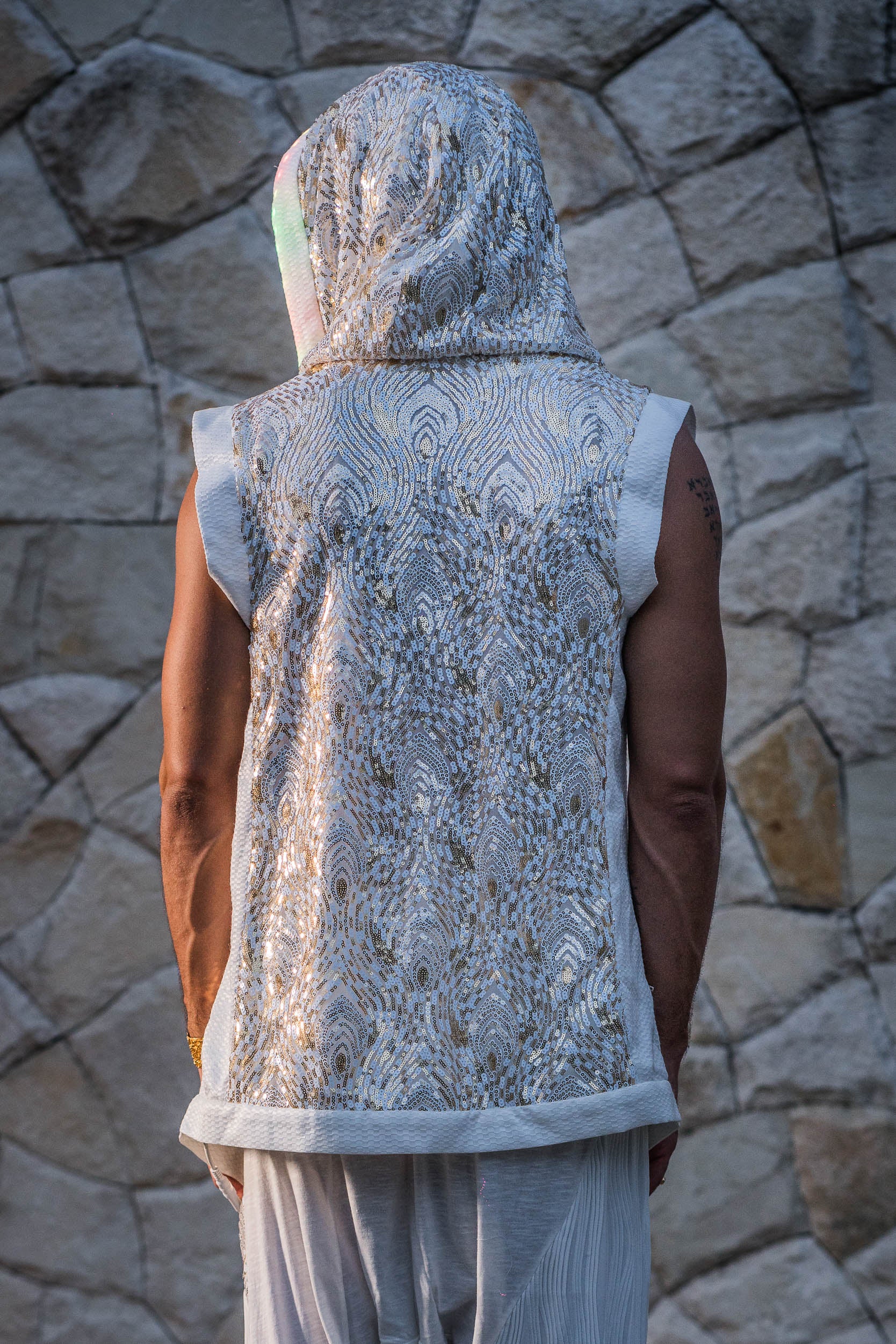 LED Mystic Fusion Sequin Vest