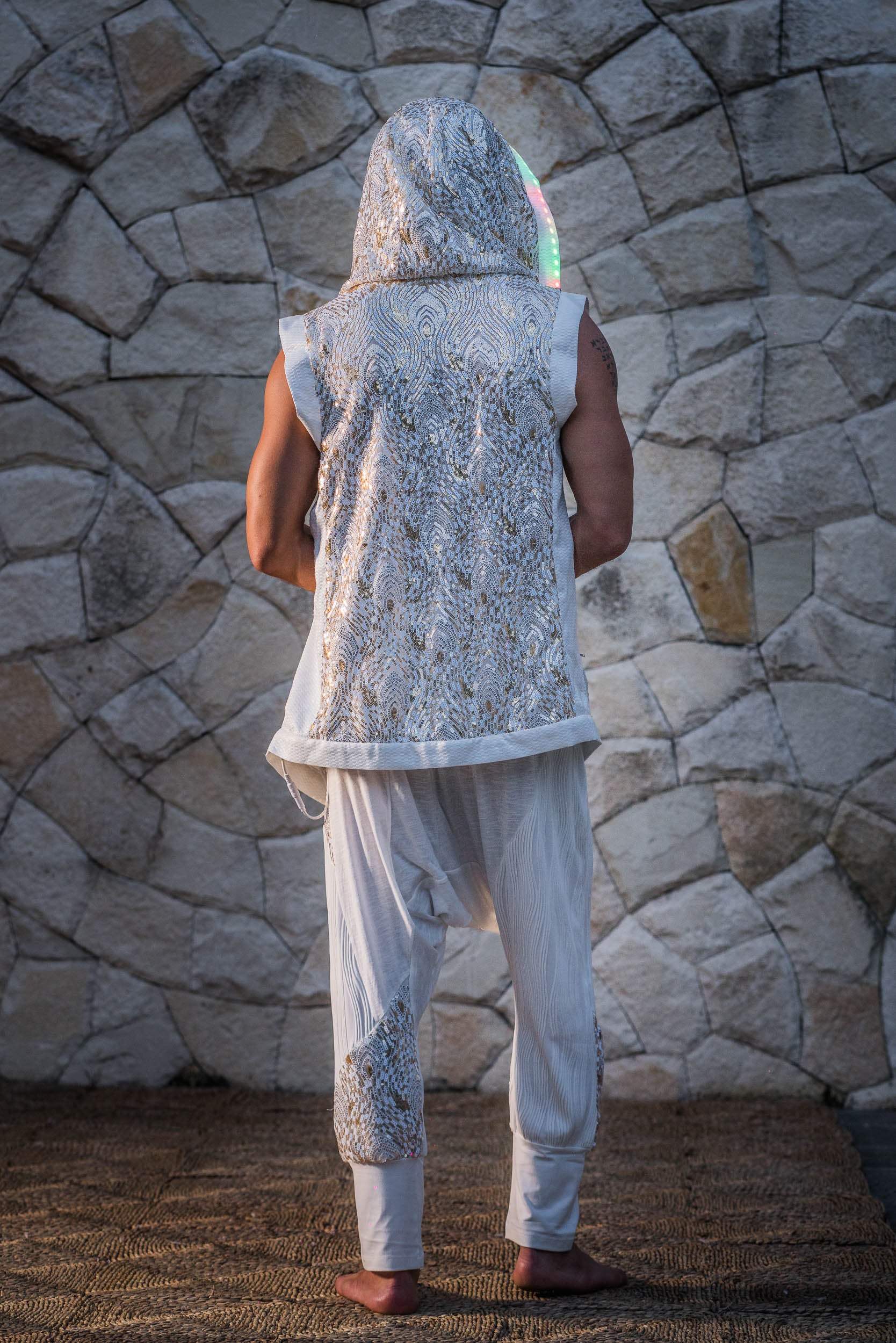LED Mystic Fusion Sequin Vest