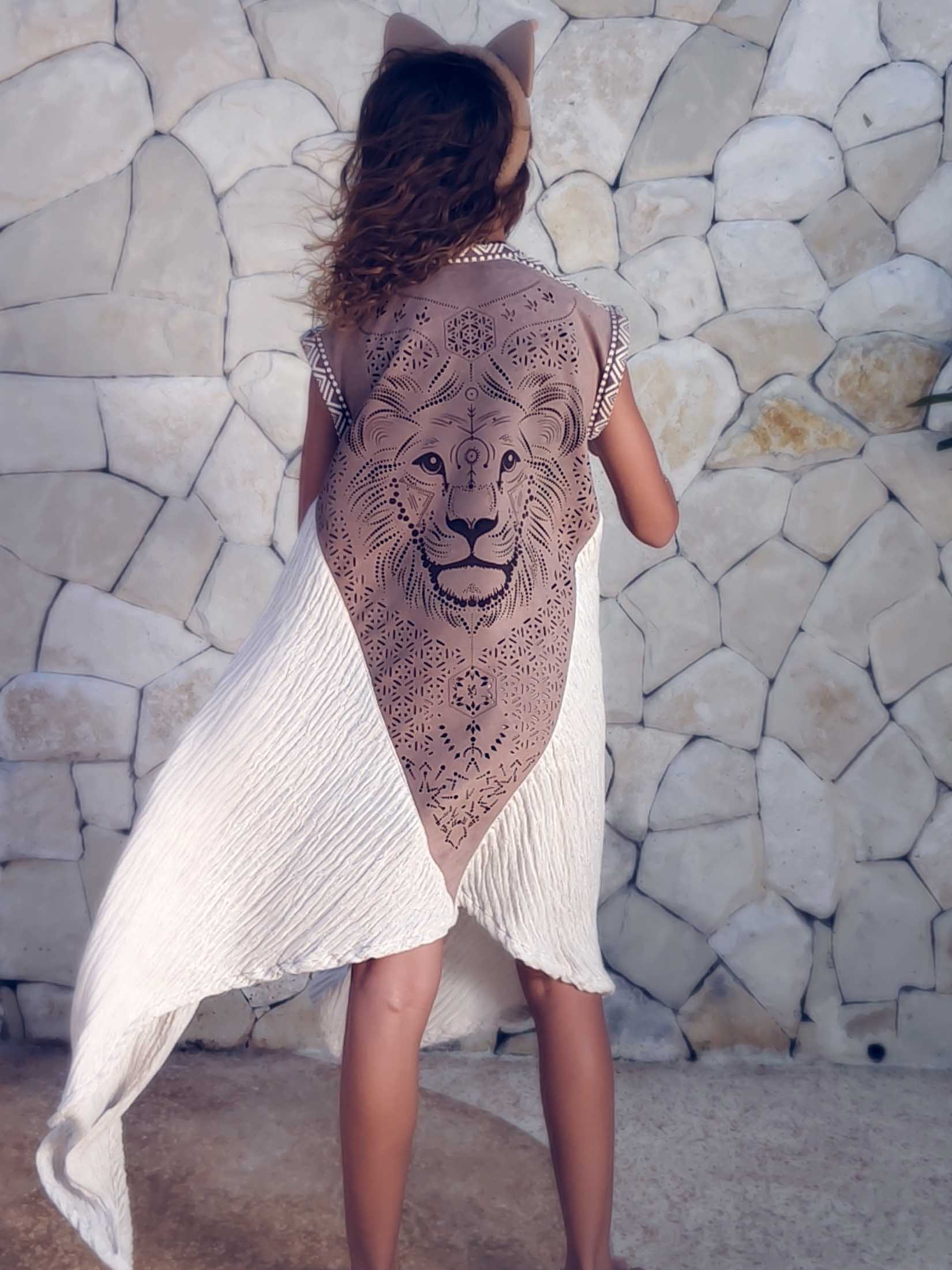 Mini Leo Laser Cut Vest