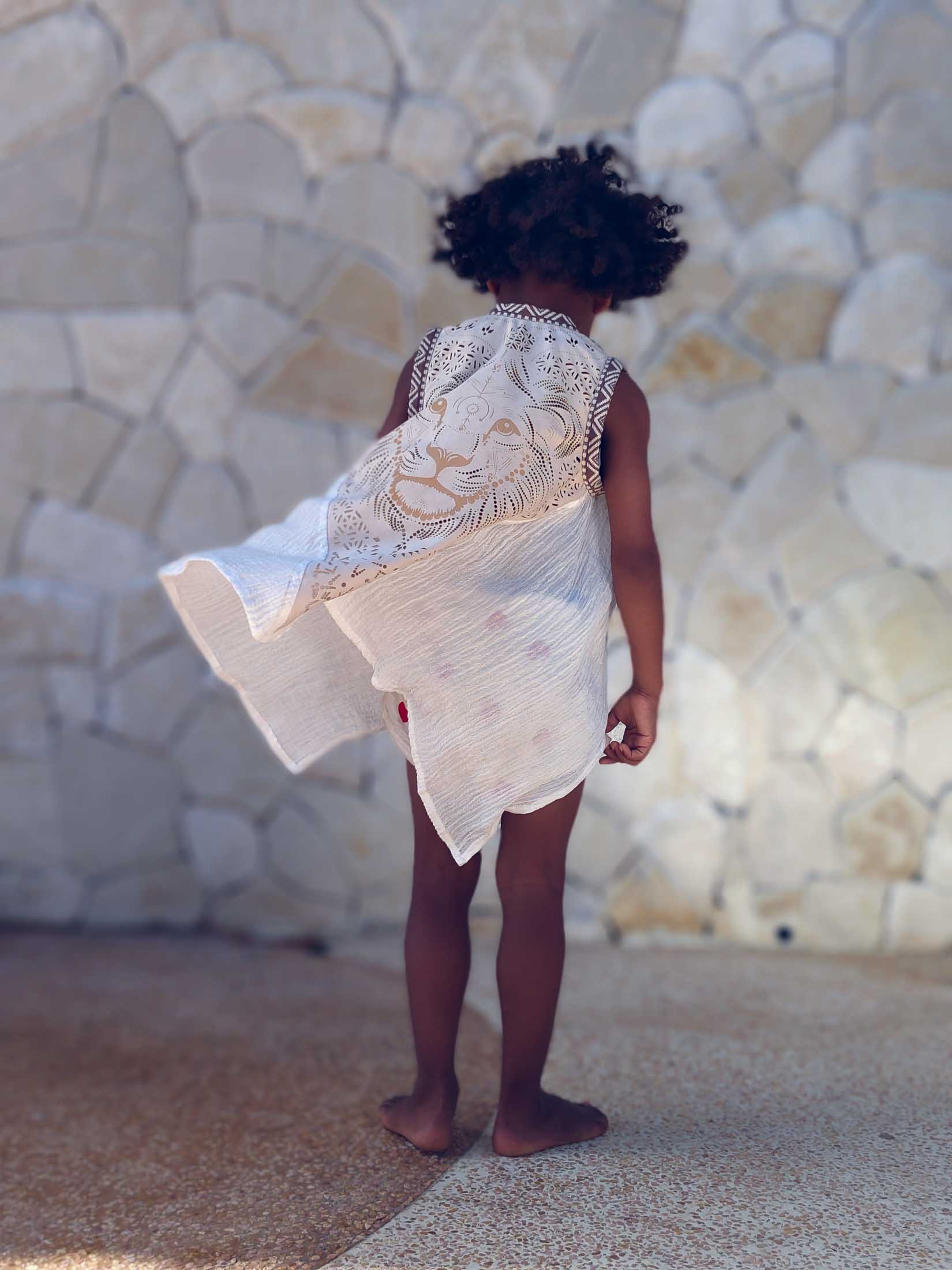 Mini Leo Laser Cut Vest
