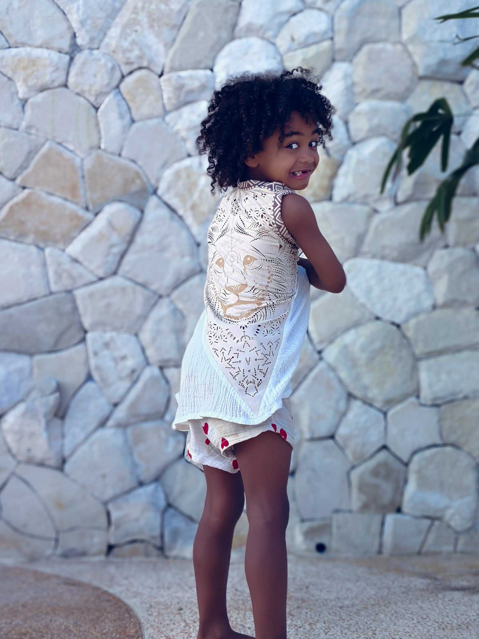 Mini Leo Laser Cut Vest