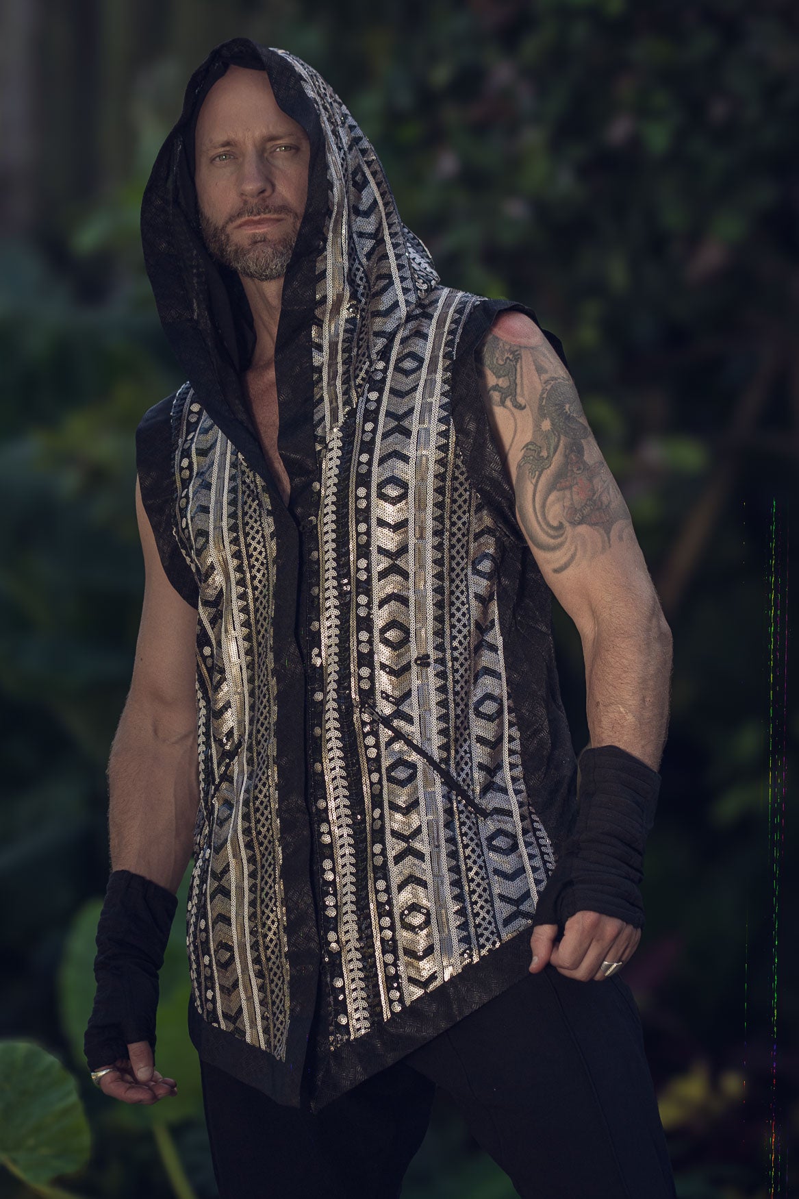 Nox Tribal Sequin Vest