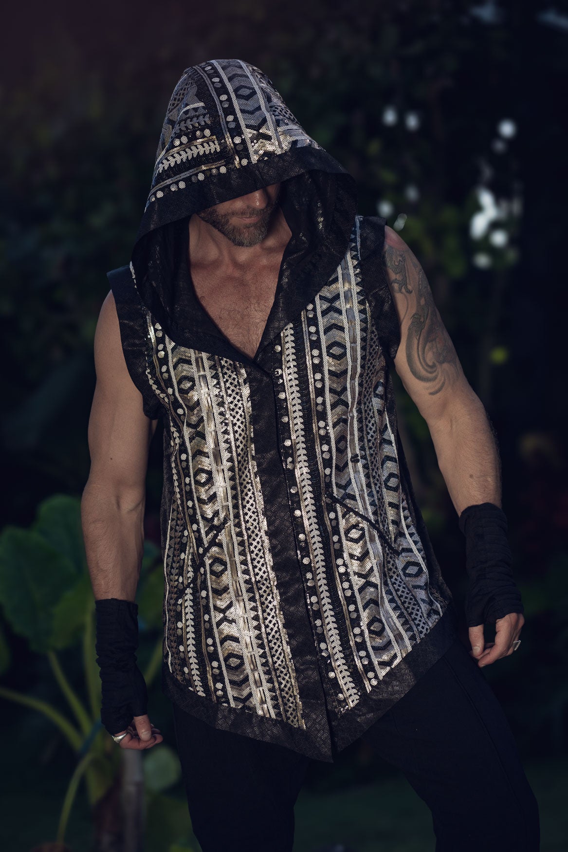 Nox Tribal Sequin Vest