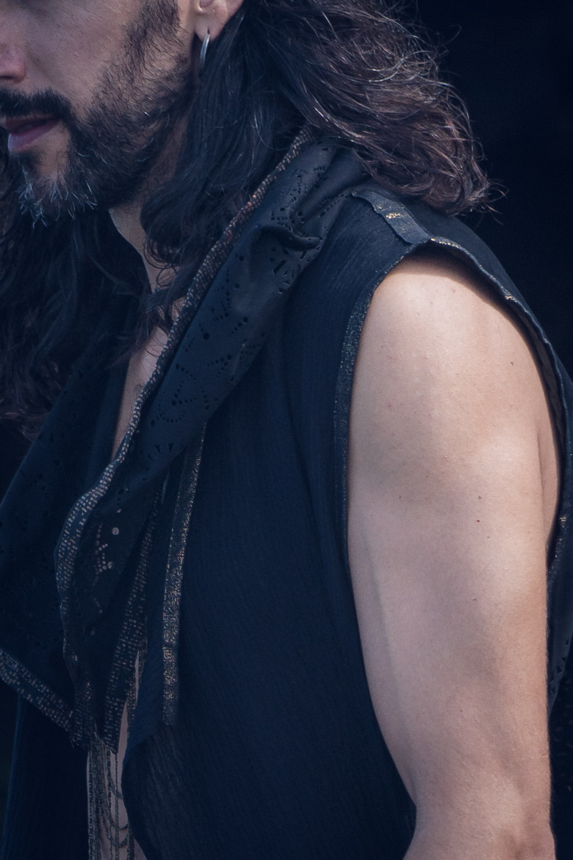 Phoenix Rising Laser Cut Vest