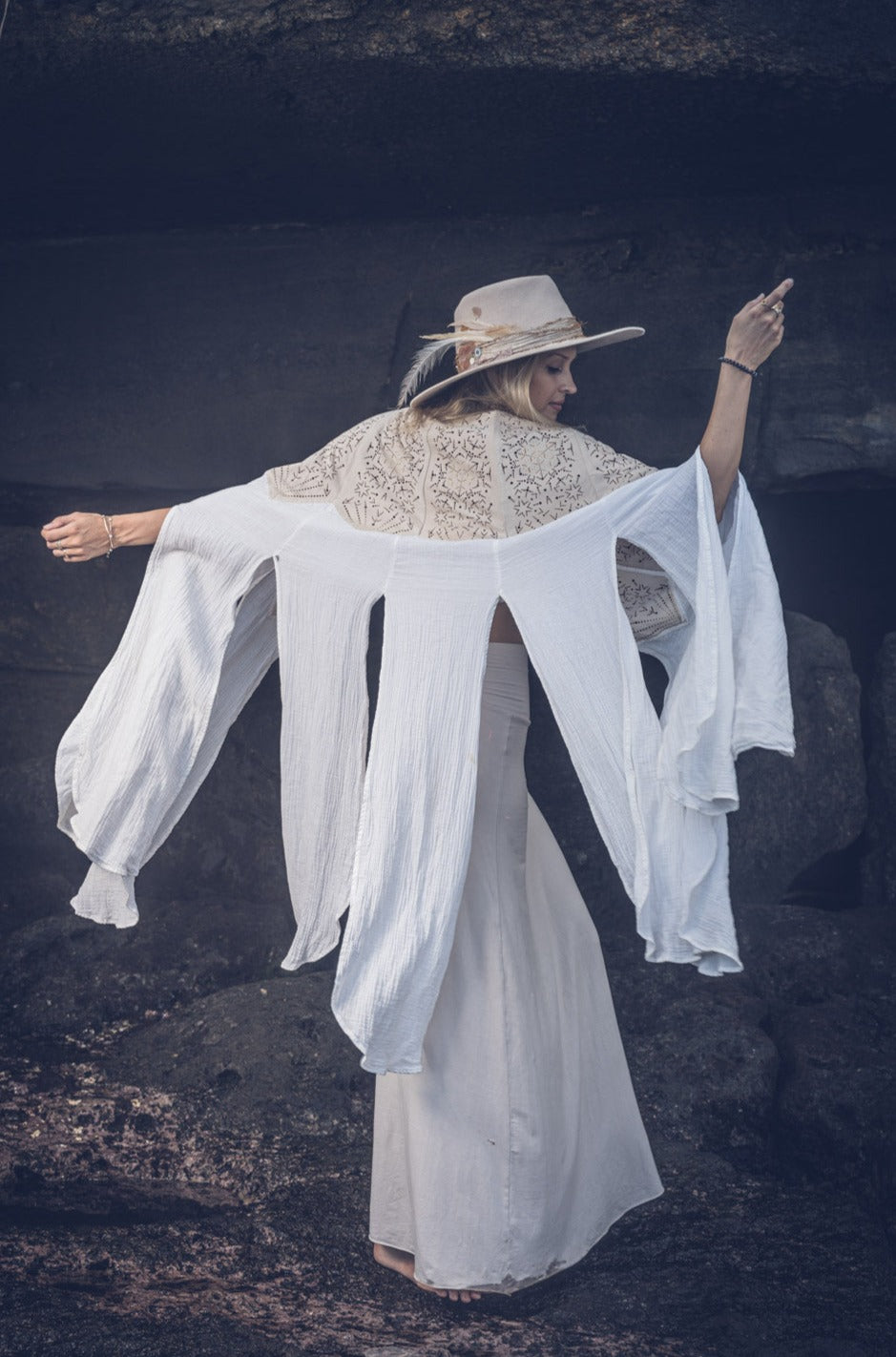 Starseed Wings Skirt - Laser Cut Sacred Geometry