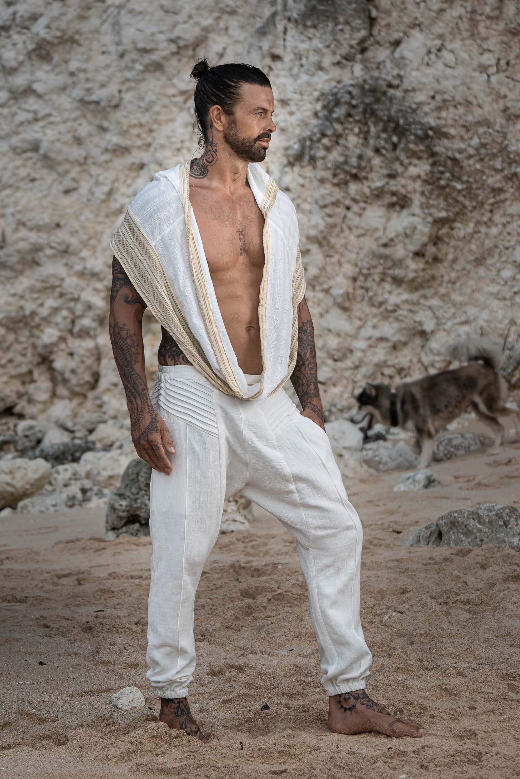Arrakis Warrior Pants (White)
