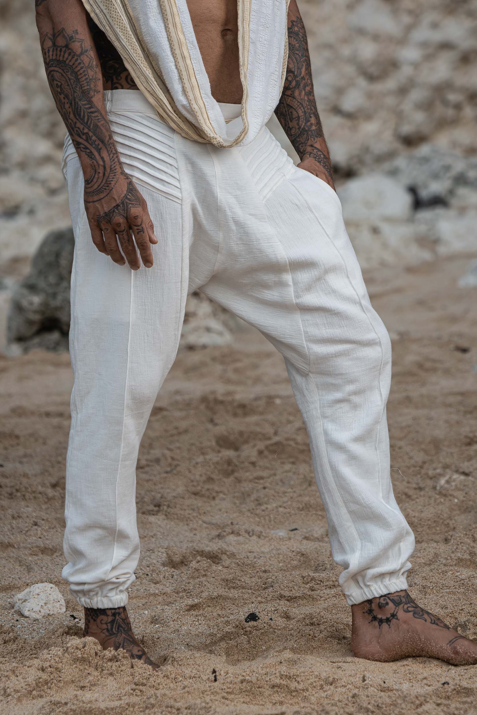 Arrakis Warrior Pants (White)