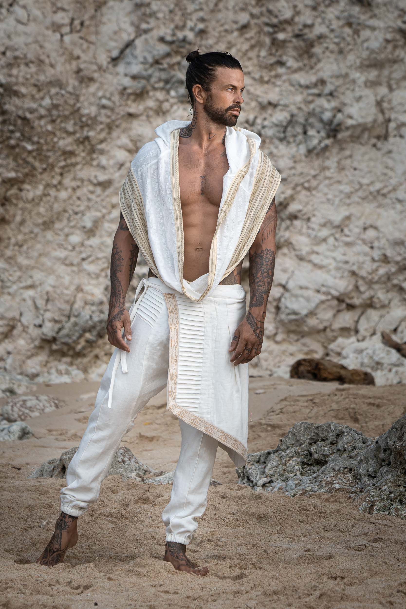 Arrakis Warrior Pants (White)