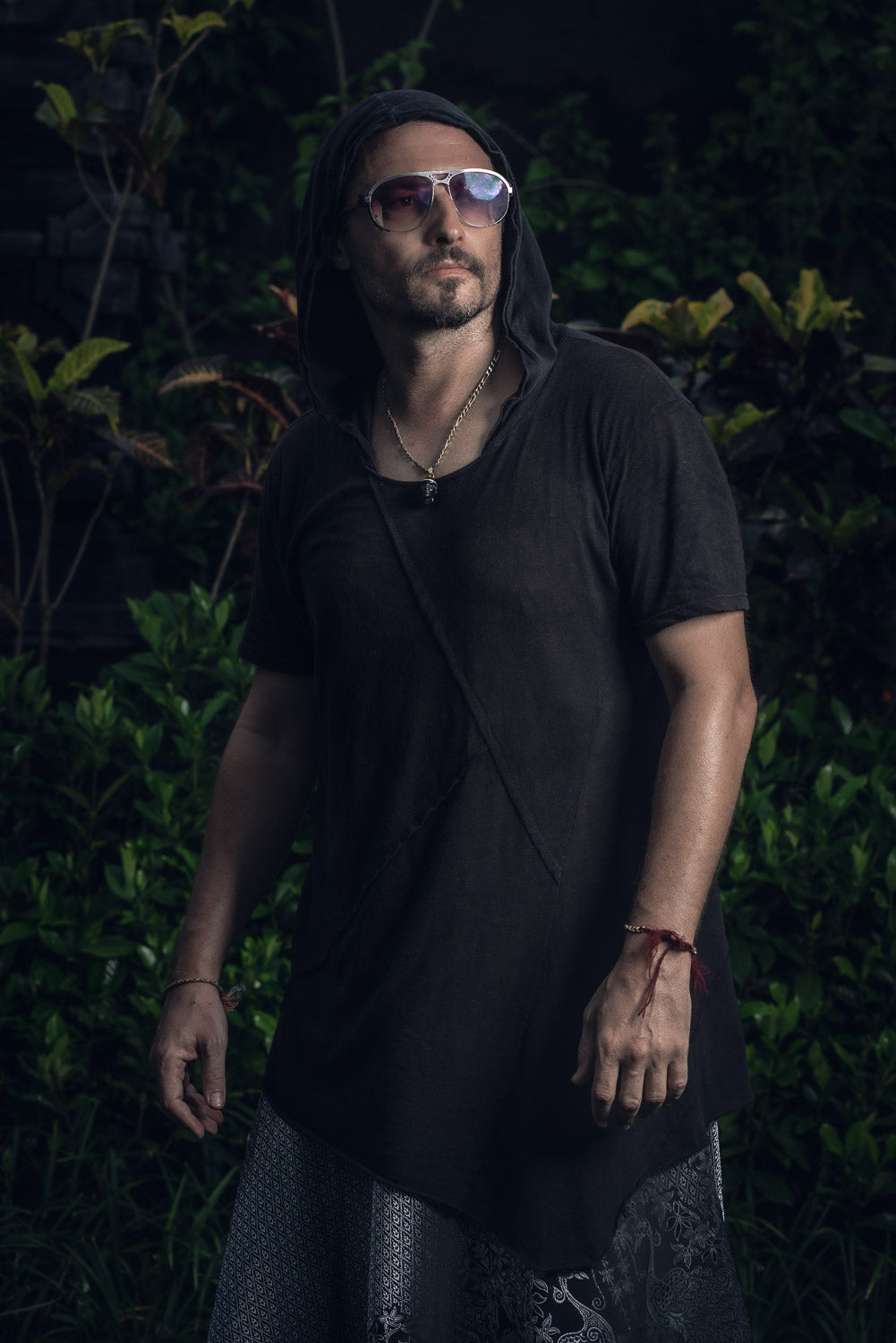 Hooded Jedi T-Shirt (Black)