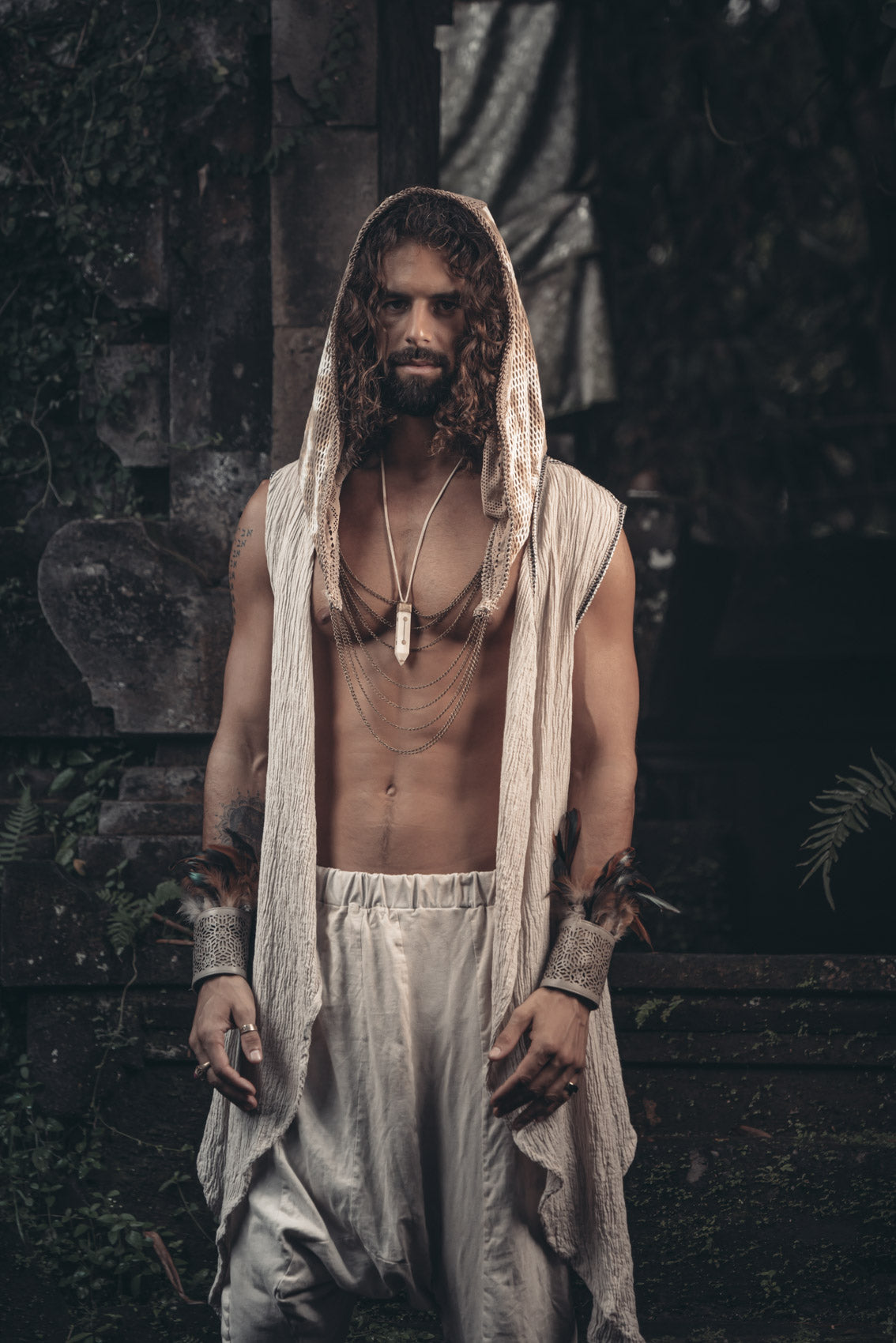 Earth Element Chain Hood