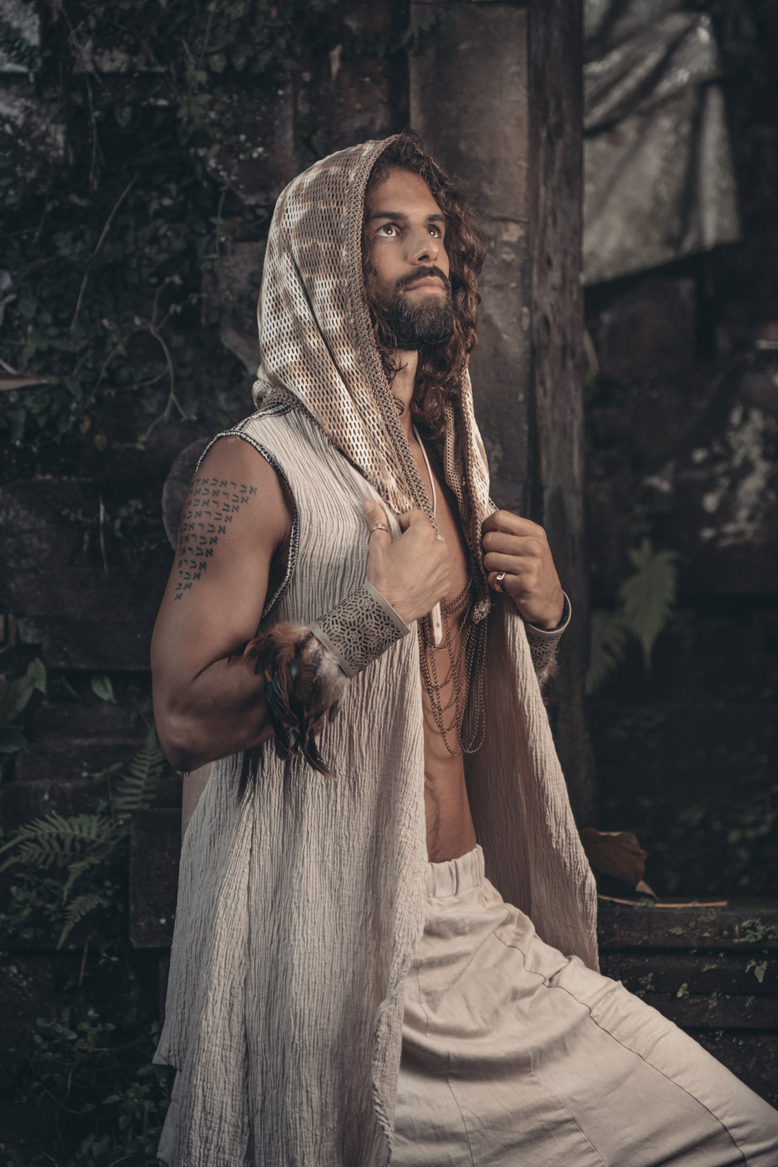 Earth Element Chain Hood