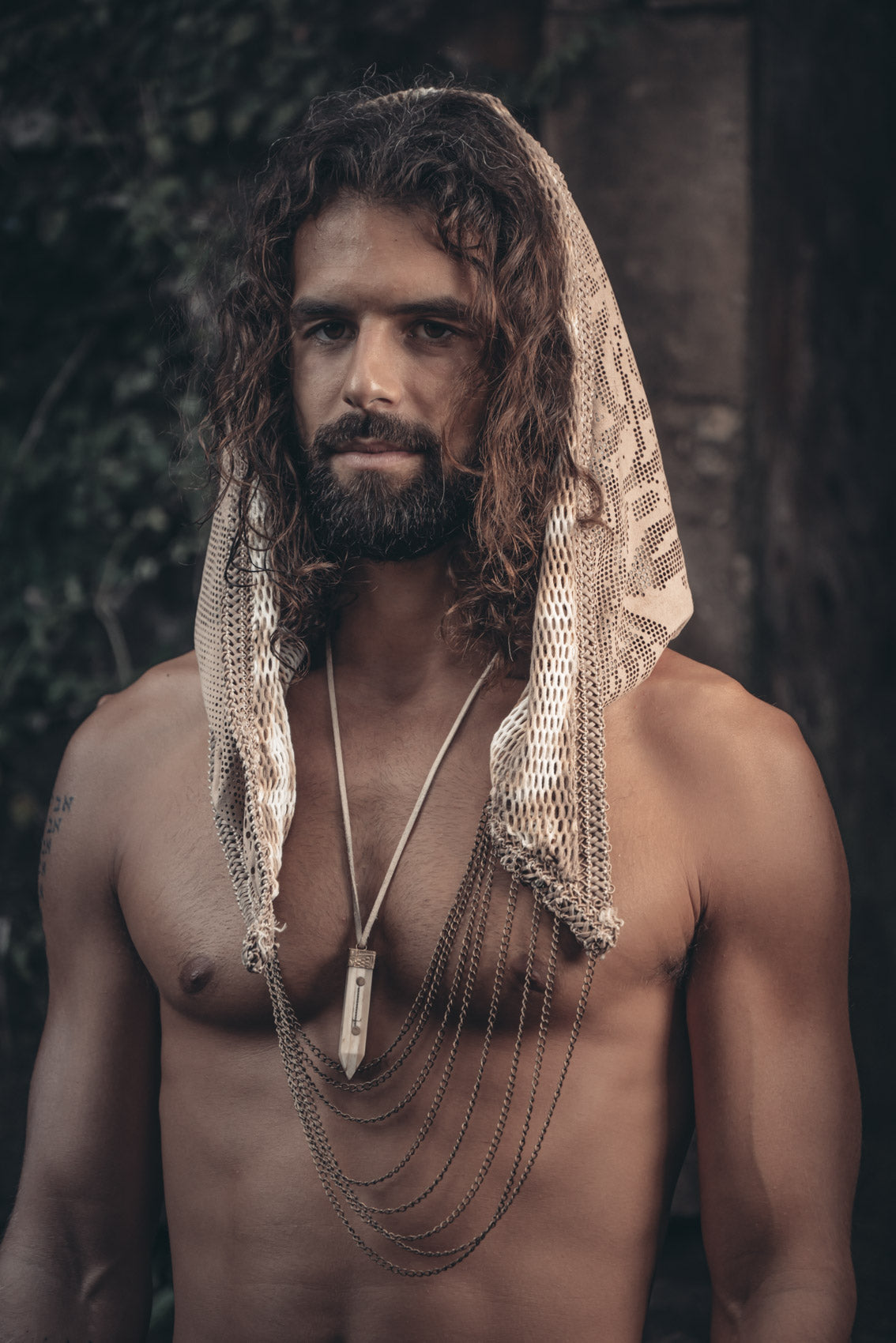 Earth Element Chain Hood