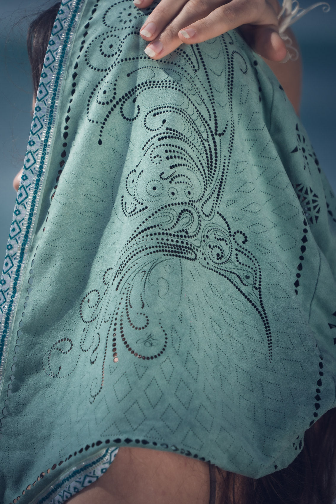 Hummingbird Laser Cut Chain Hood