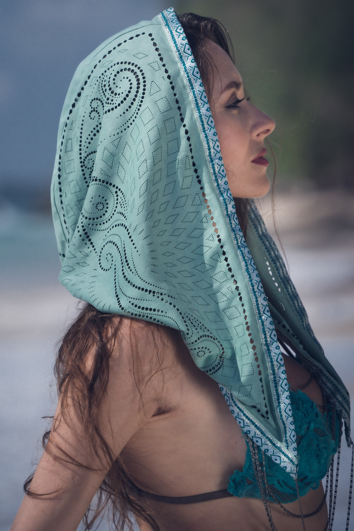 Hummingbird Laser Cut Chain Hood