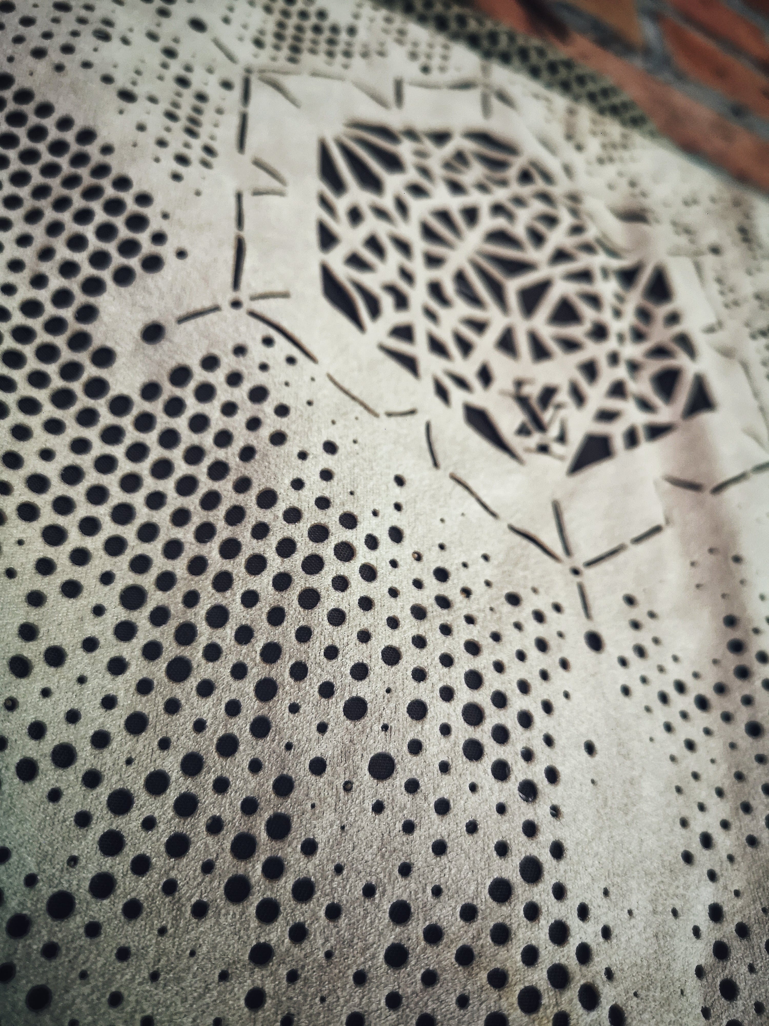 Cosmic Owl Shawl- Laser Cut Sacred Geometry