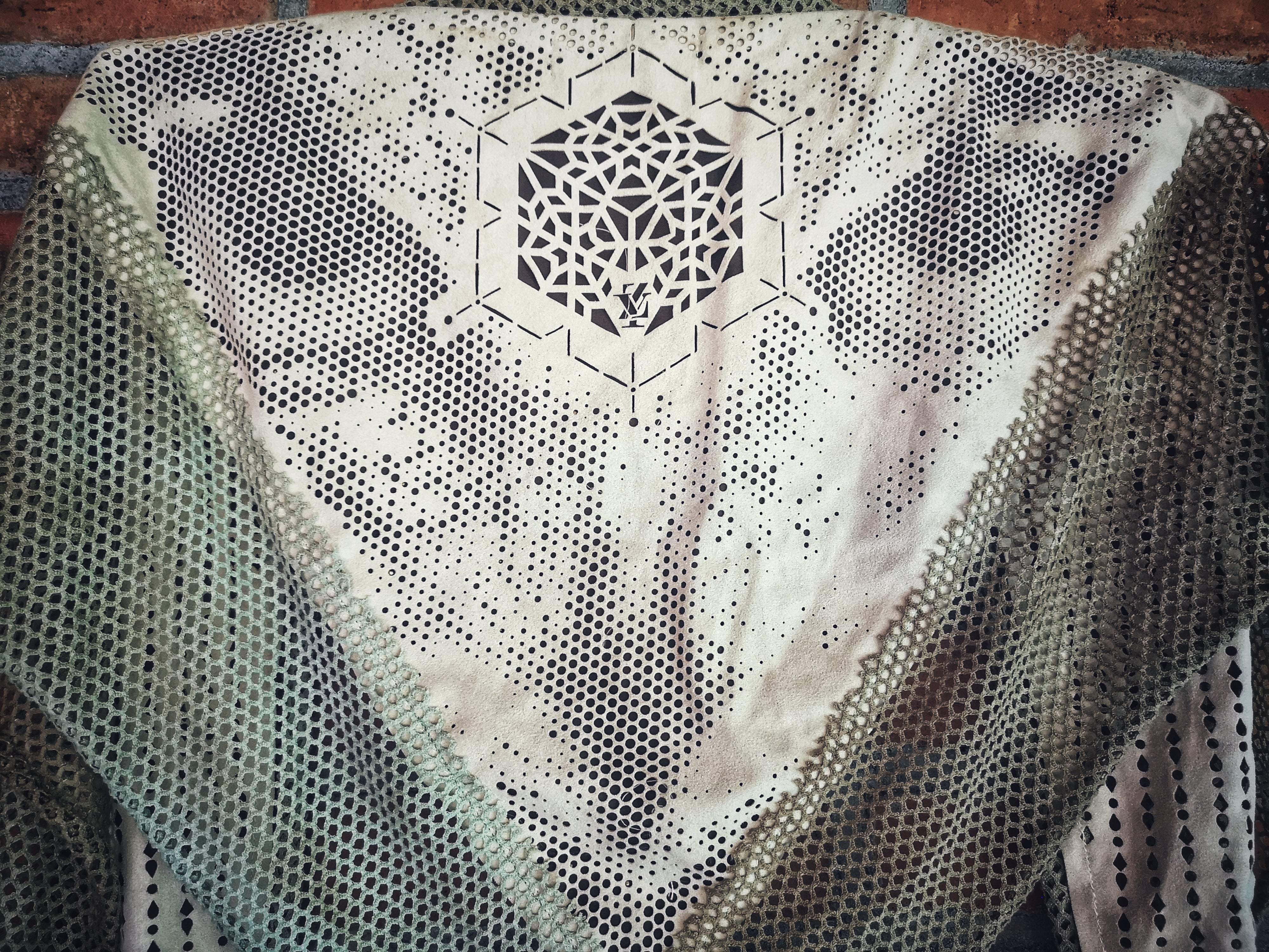 Cosmic Owl Shawl- Laser Cut Sacred Geometry