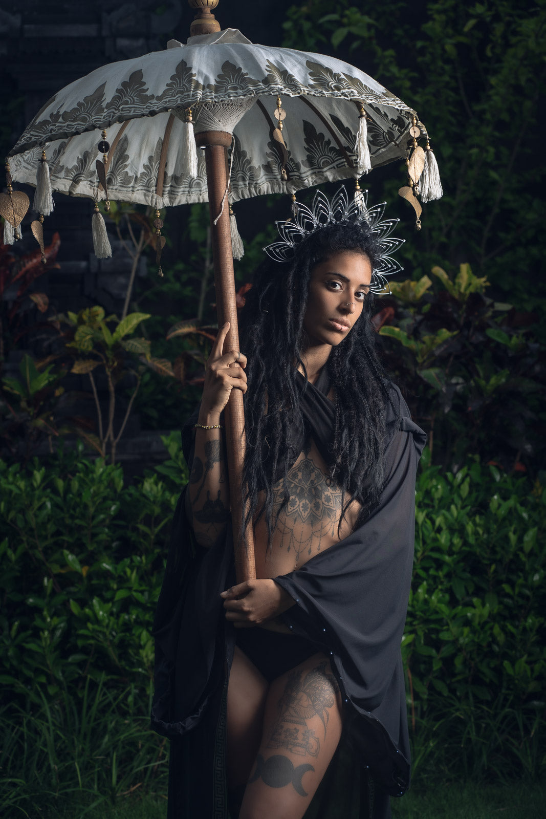 LED Oracle Kimono (Black)