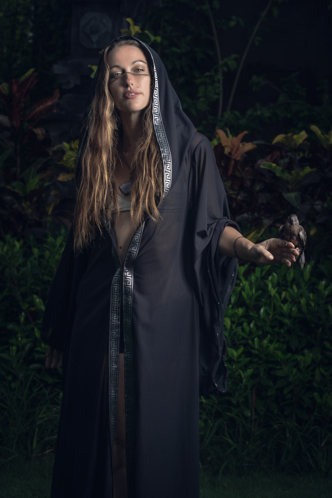 LED Oracle Kimono (Black)