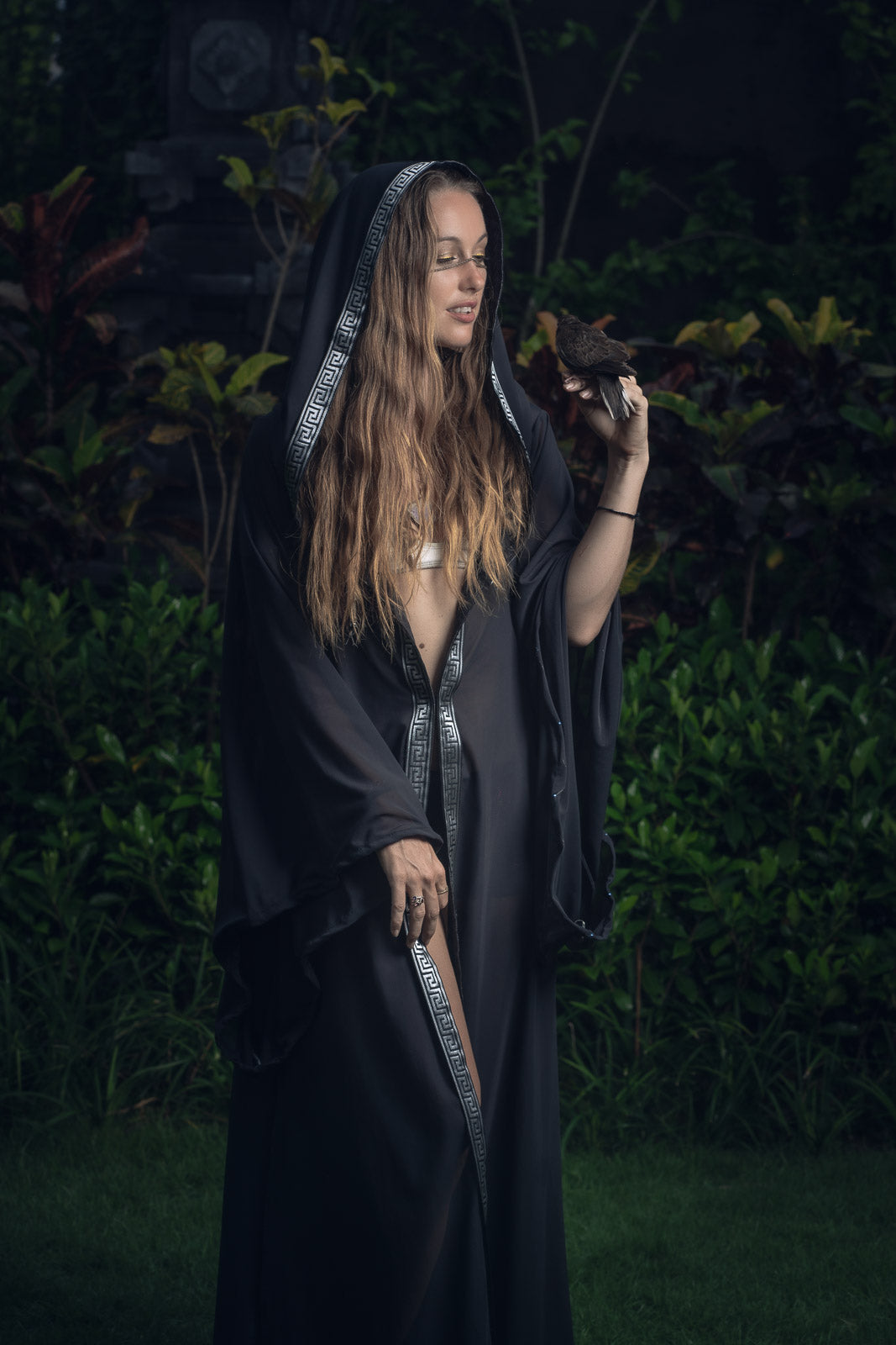 LED Oracle Kimono (Black)