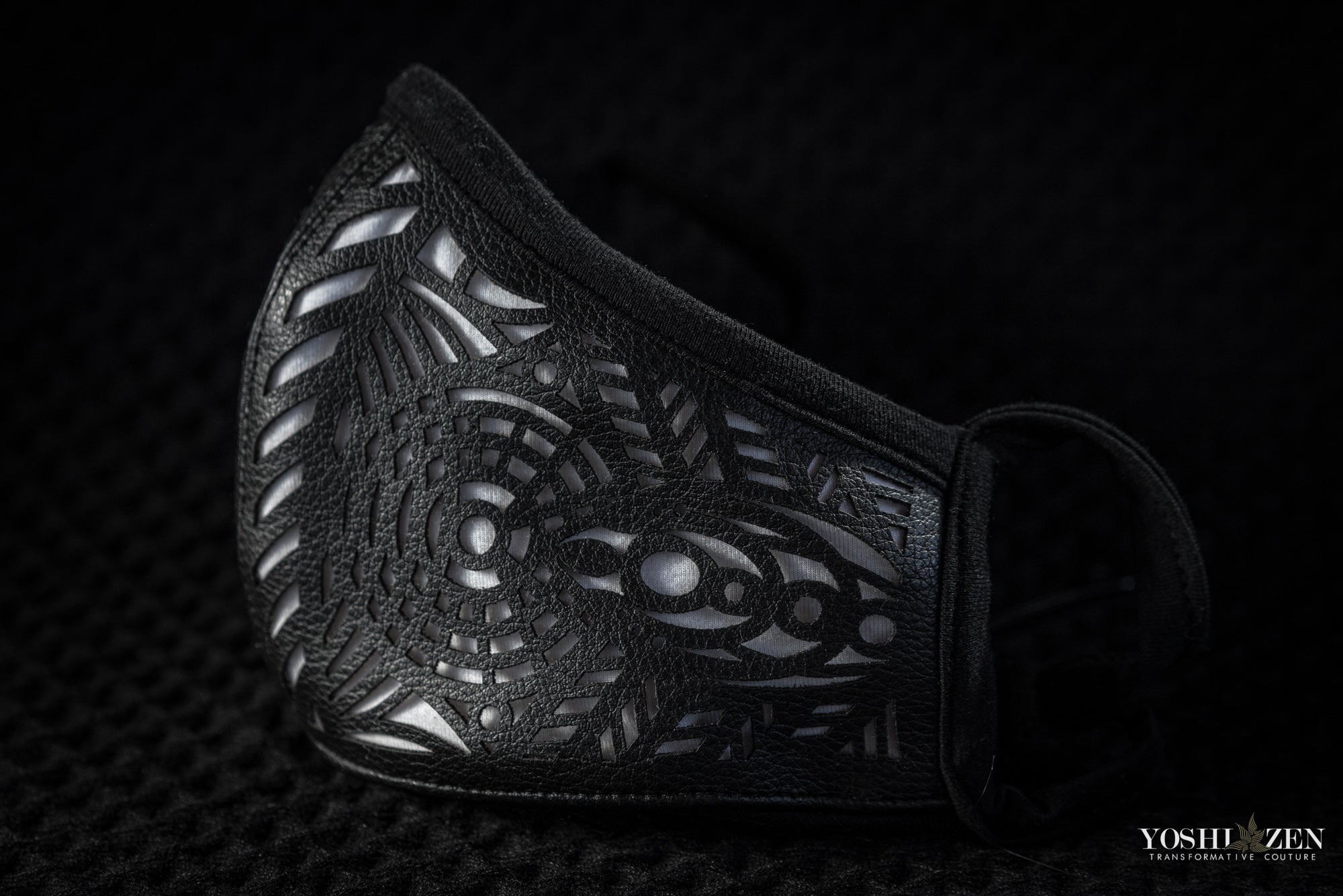 Tribal Warrior Cactus Leather Mask