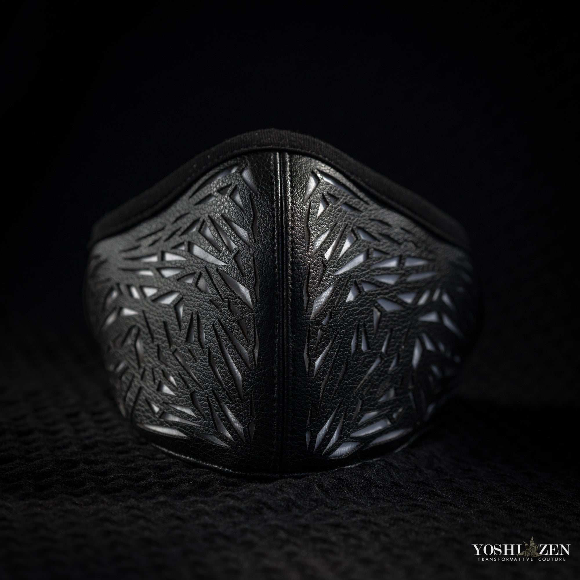 Galactic Glass Cactus Leather Mask