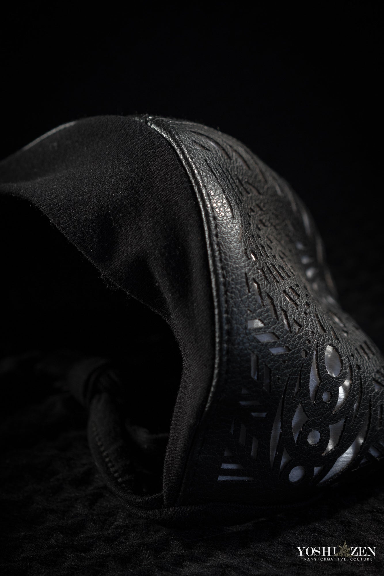 Galactic Glass Cactus Leather Mask