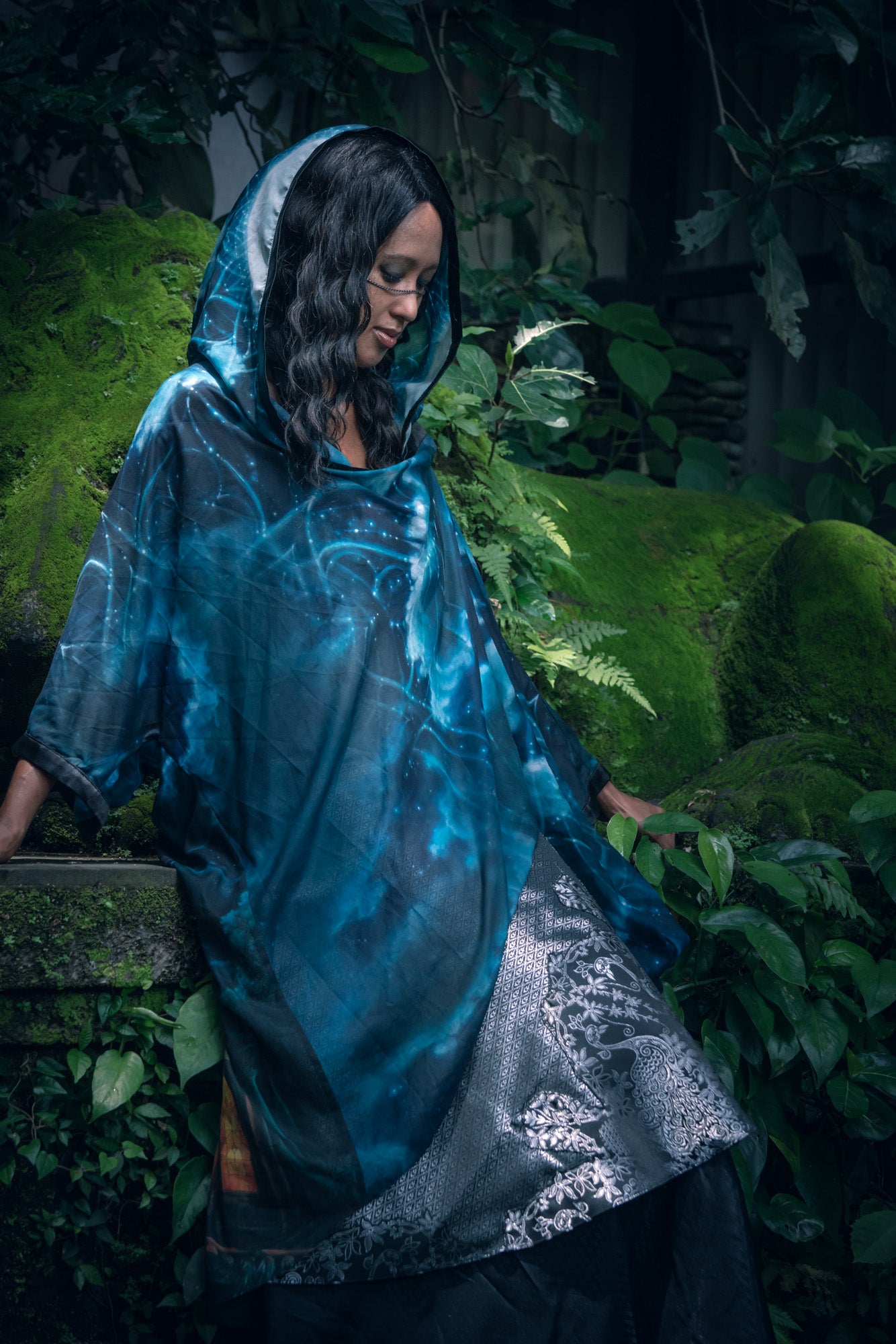My Body, My Temple Hooded Kimono