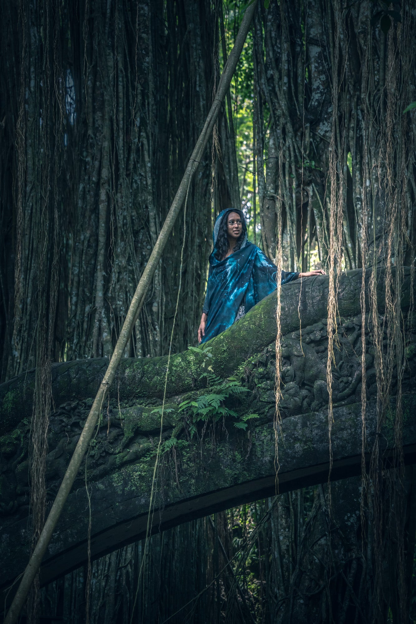 My Body, My Temple Hooded Kimono
