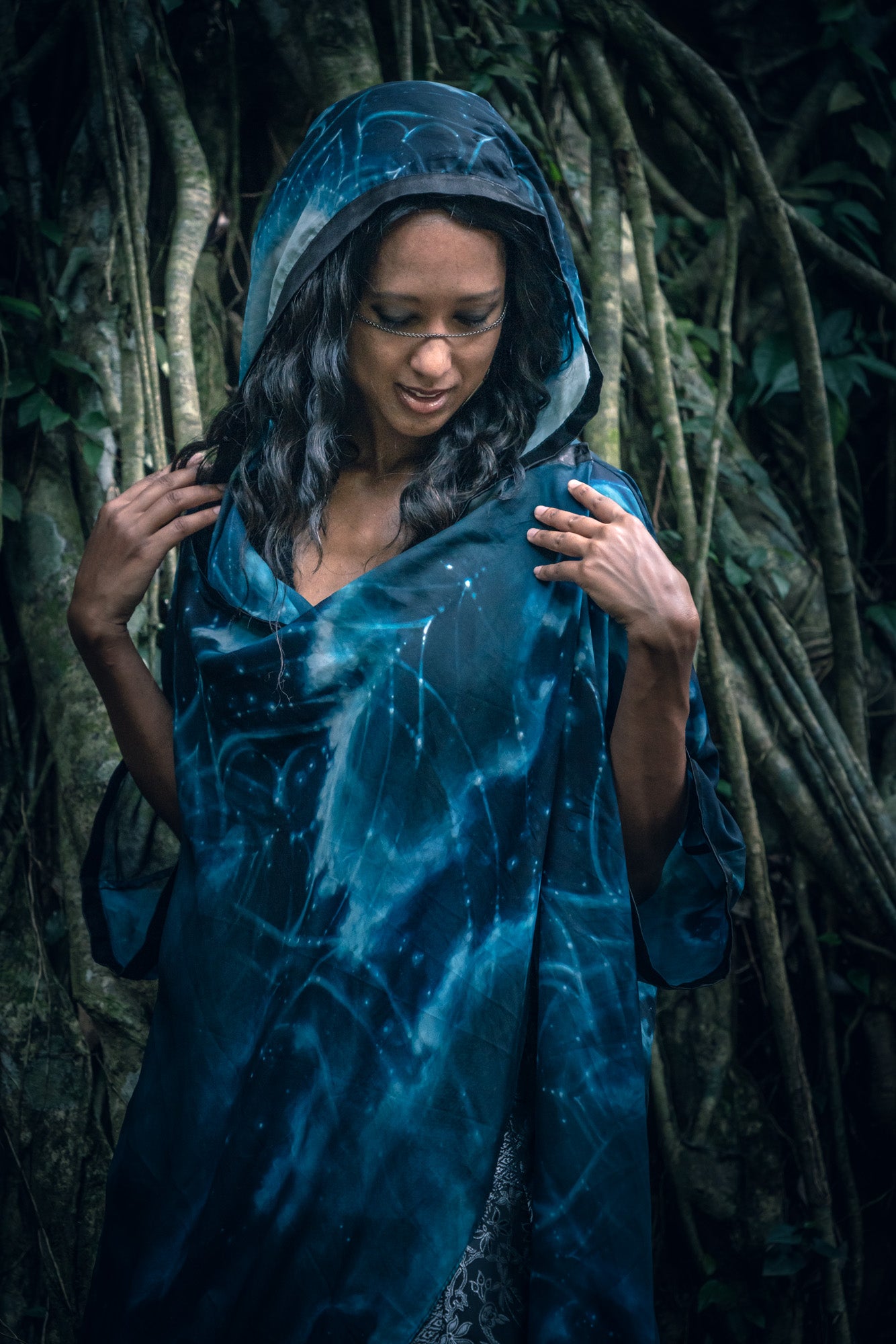 My Body, My Temple Hooded Kimono