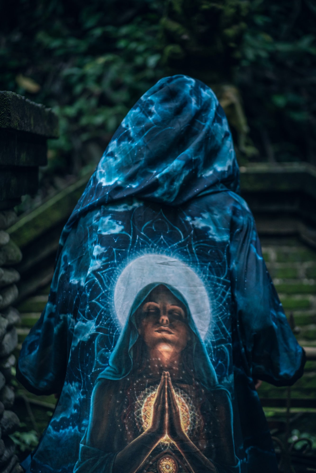My Body, My Temple Hooded Kimono