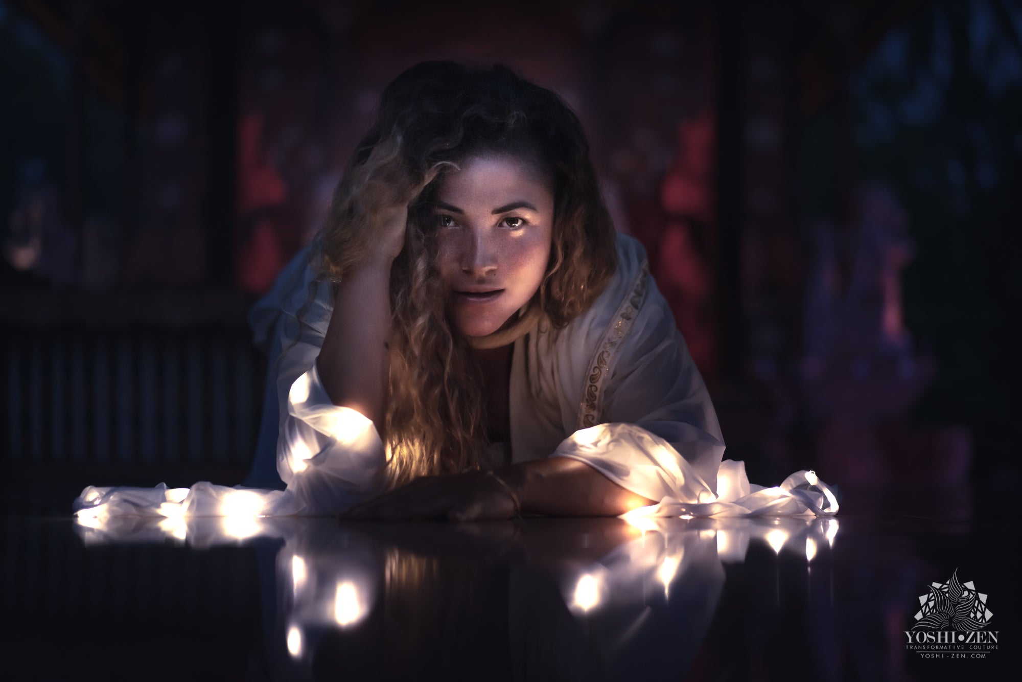 LED Oracle Kimono (White)