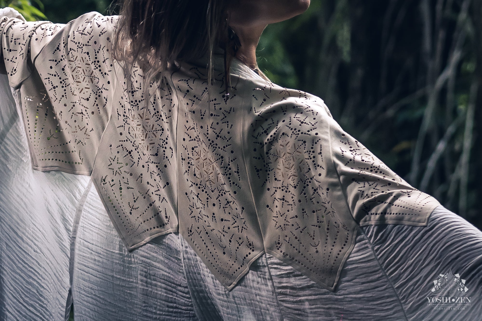 Starseed Wings Skirt - Laser Cut Sacred Geometry