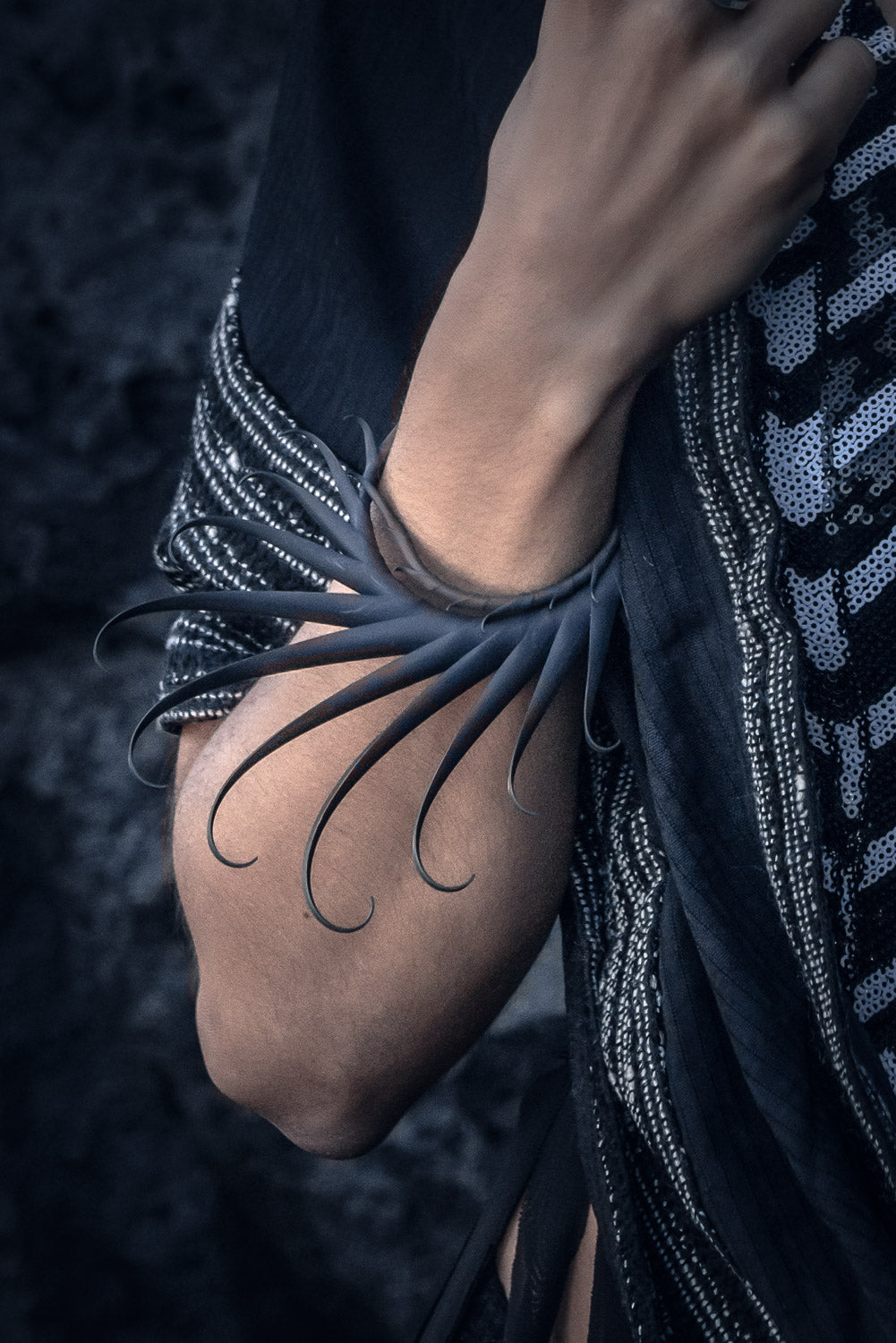 Multiplume Bracelet (Black) - Zoa Chimerum