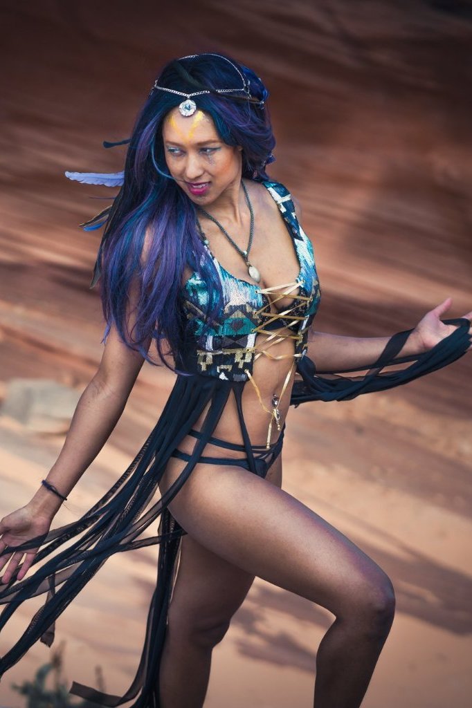 Asase Ya Earth Goddess Fringe Top
