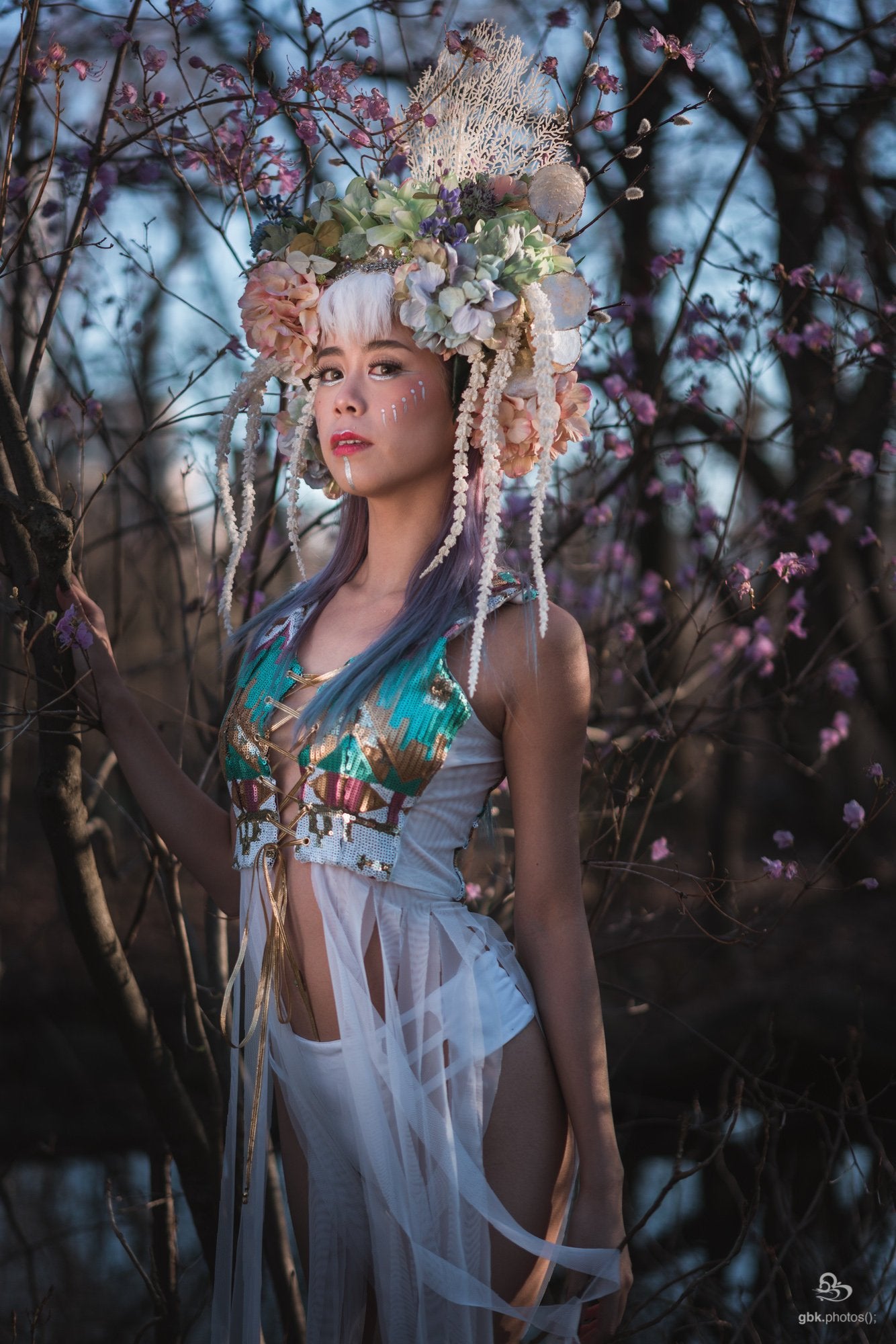 Kwan Yin Fringe Top