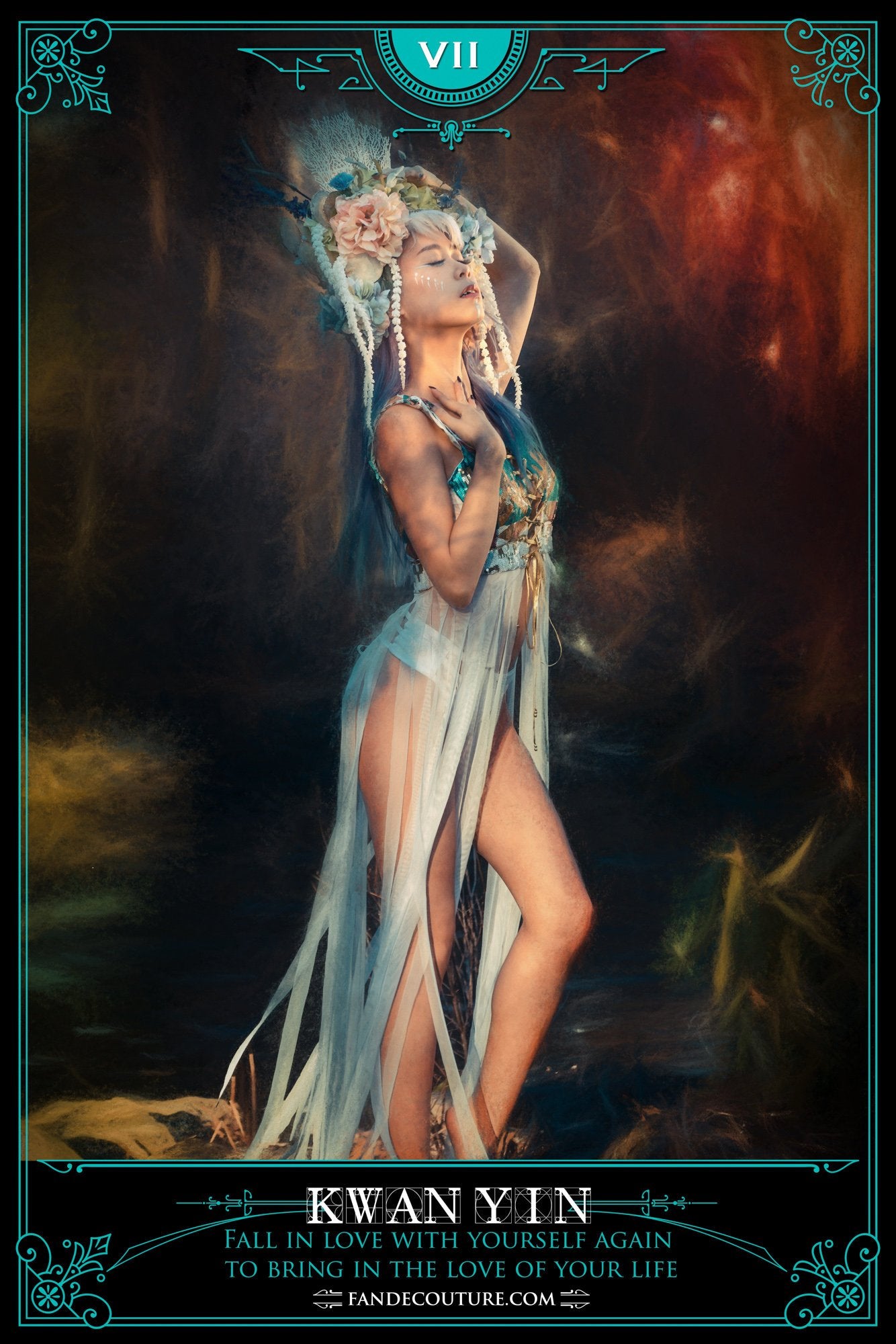 Kwan Yin Fringe Top