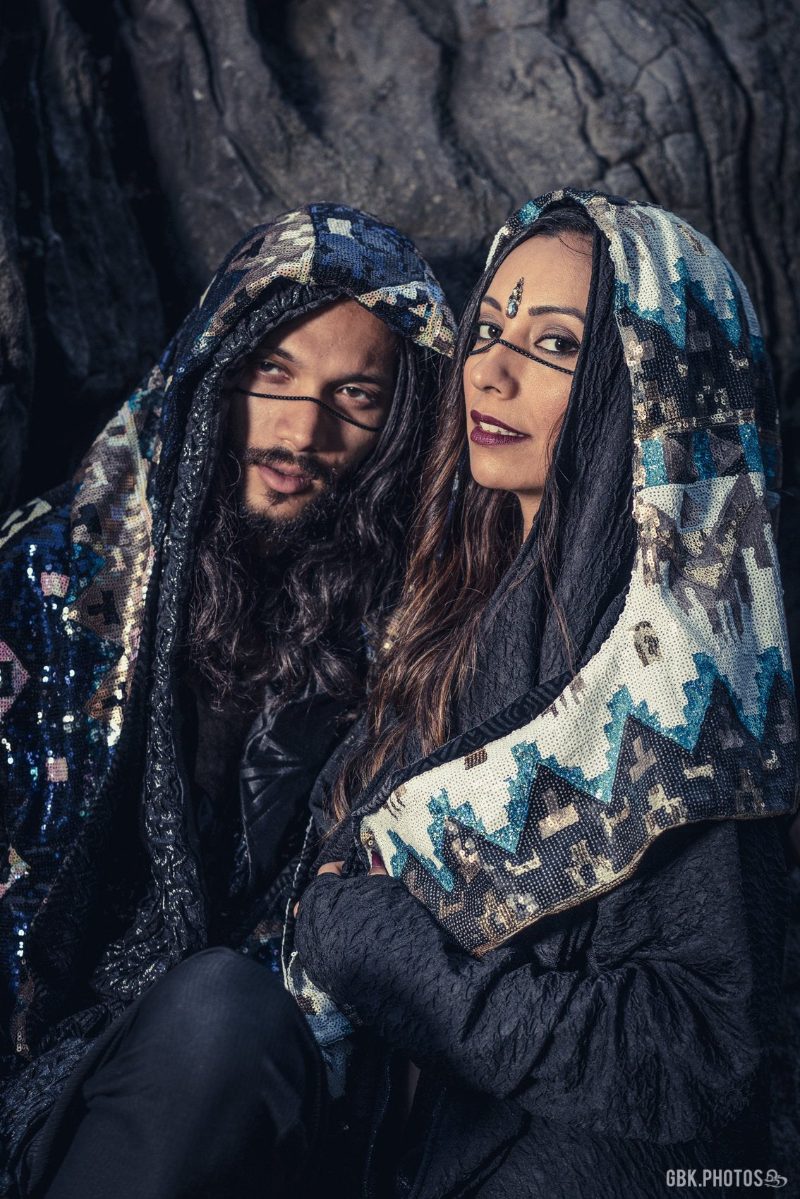 Tribal Warrior Hood (Multiple Colors)