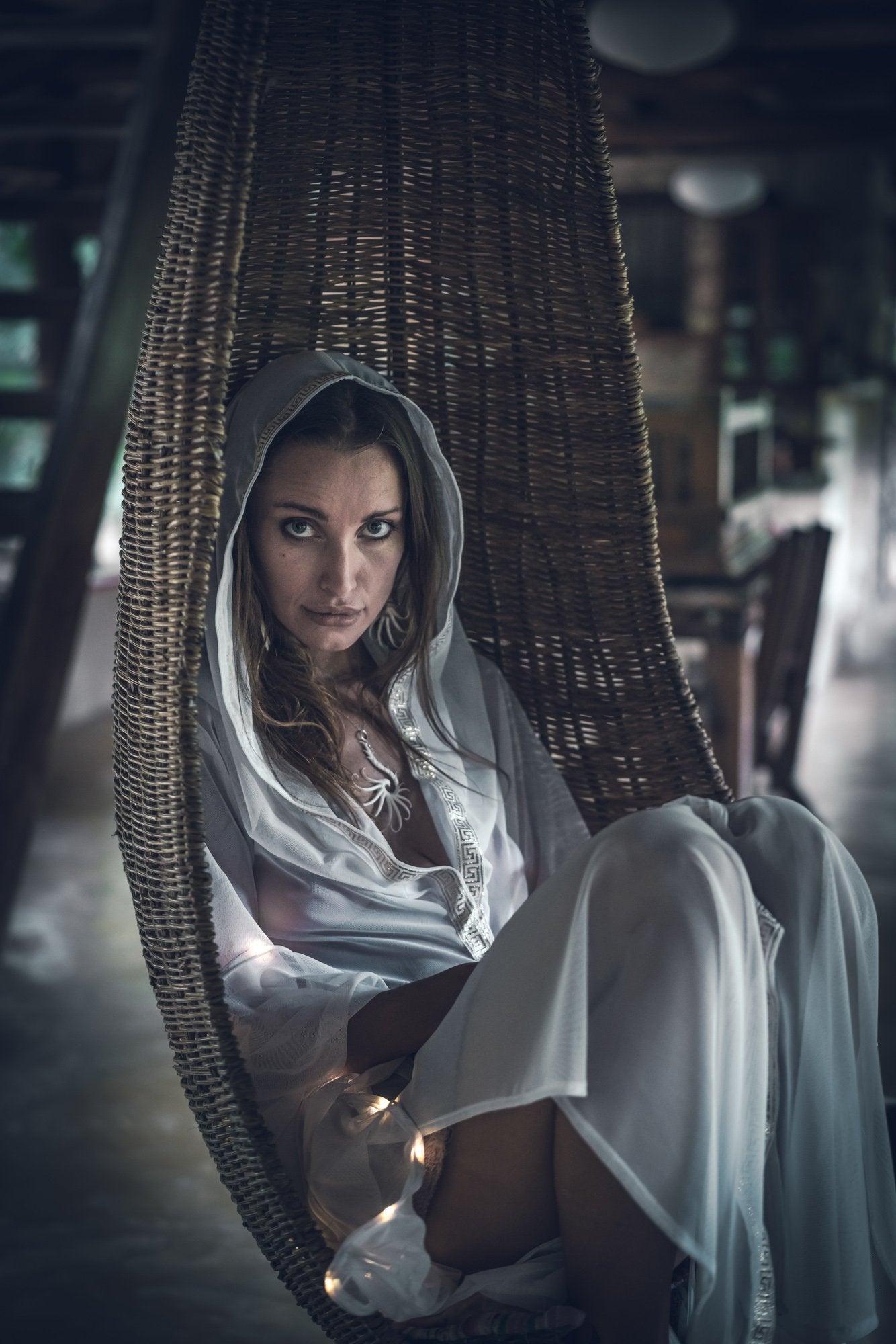 LED Oracle Kimono (White)
