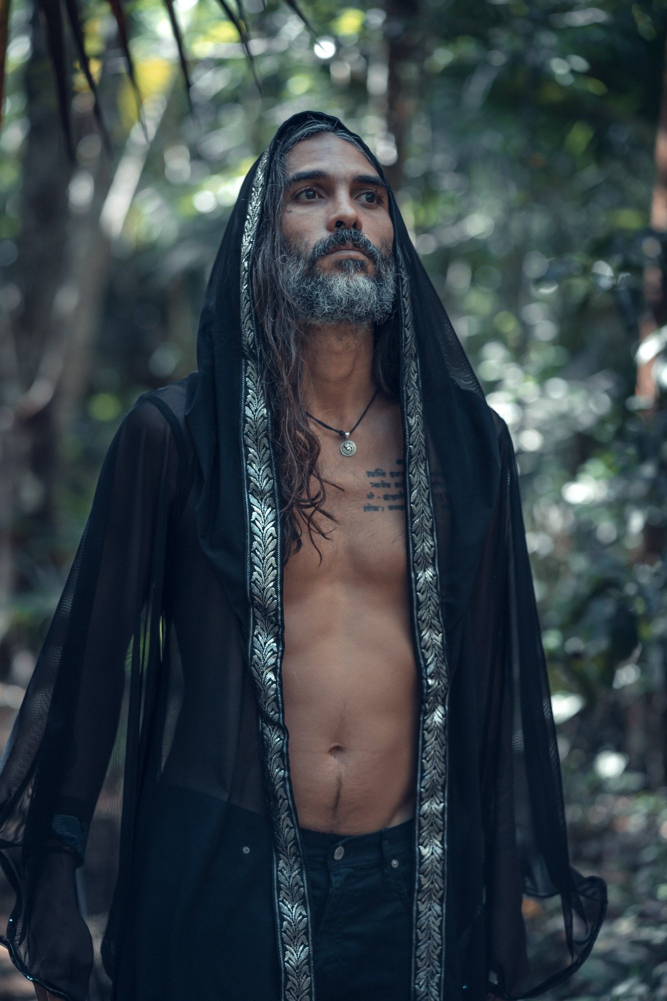 LED Oracle Kimono (Black)